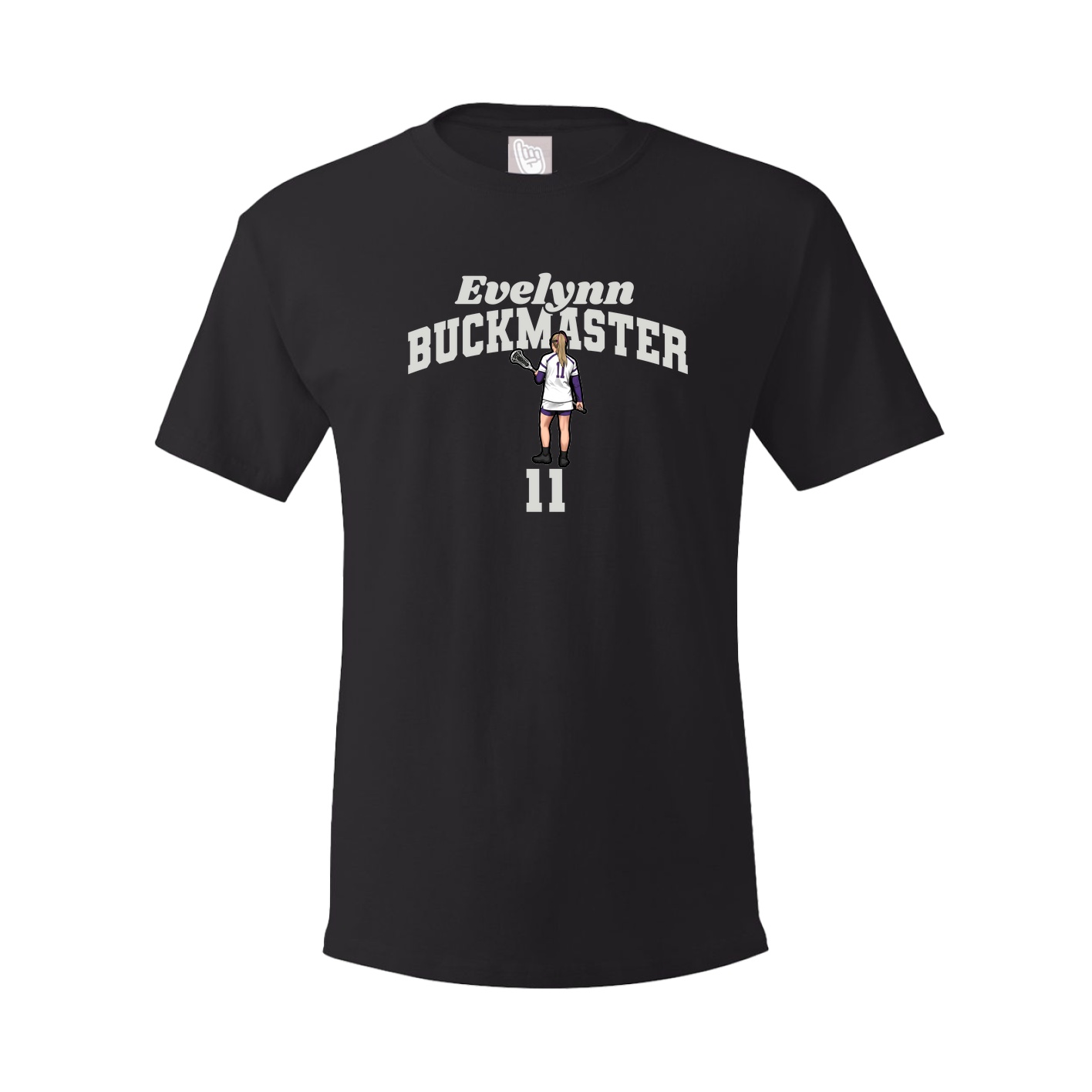 Youth Tee — Signature Arch in Black