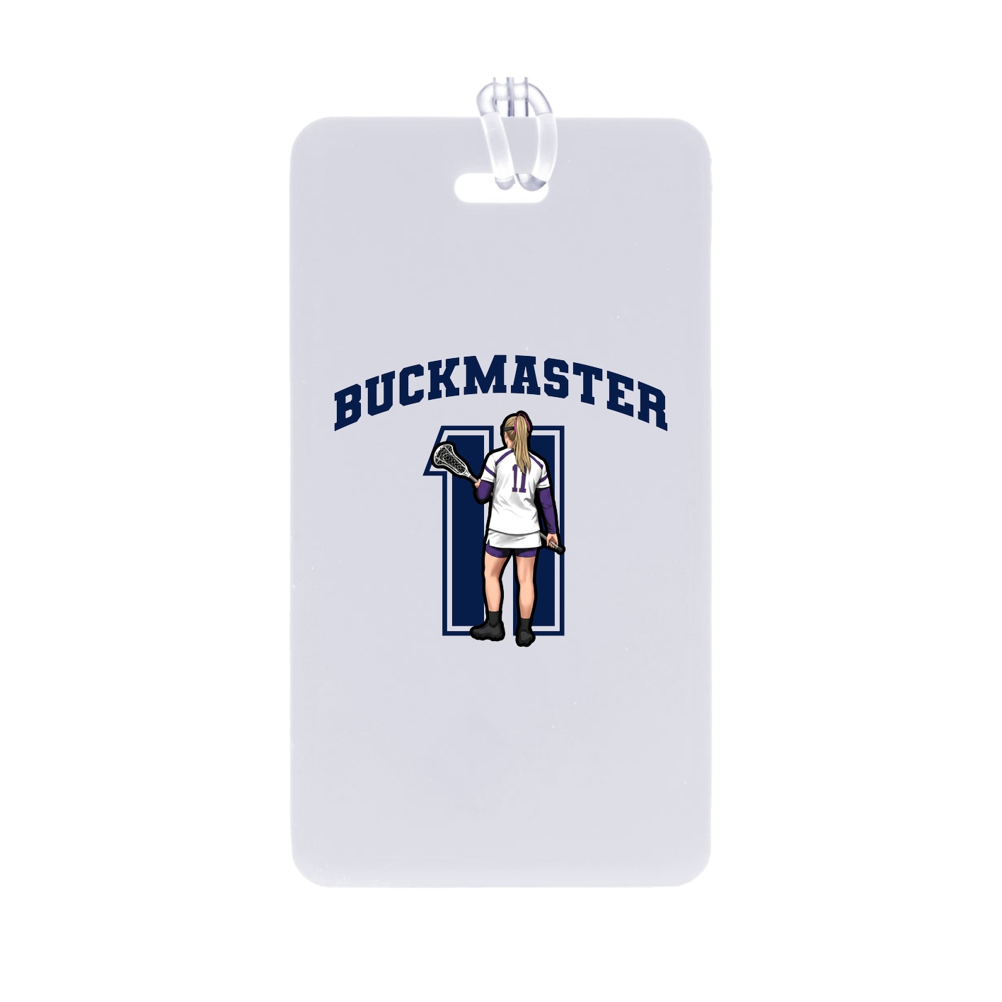 Bag Tag — Number in Classic