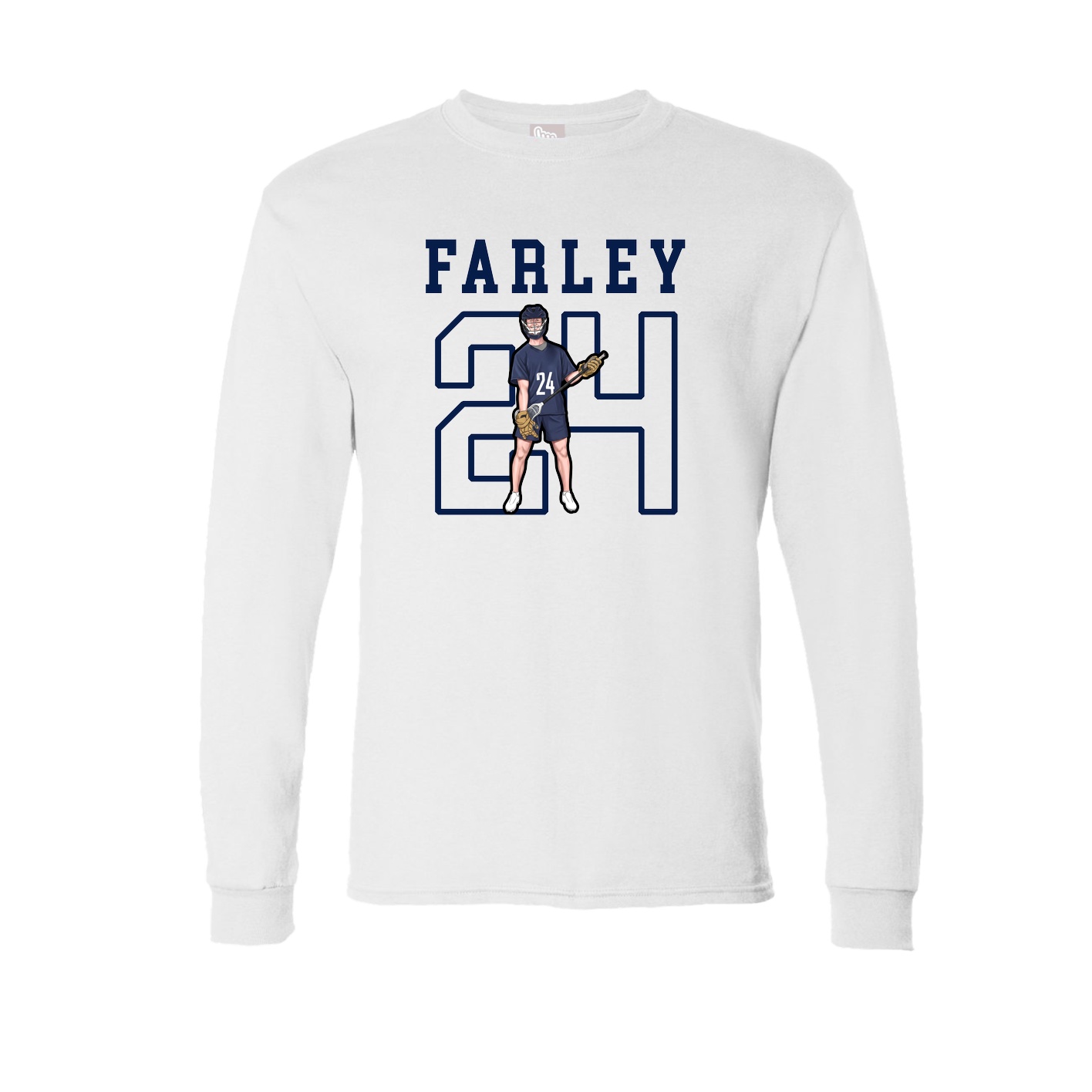 Long Sleeve Tee — Shirsey in White