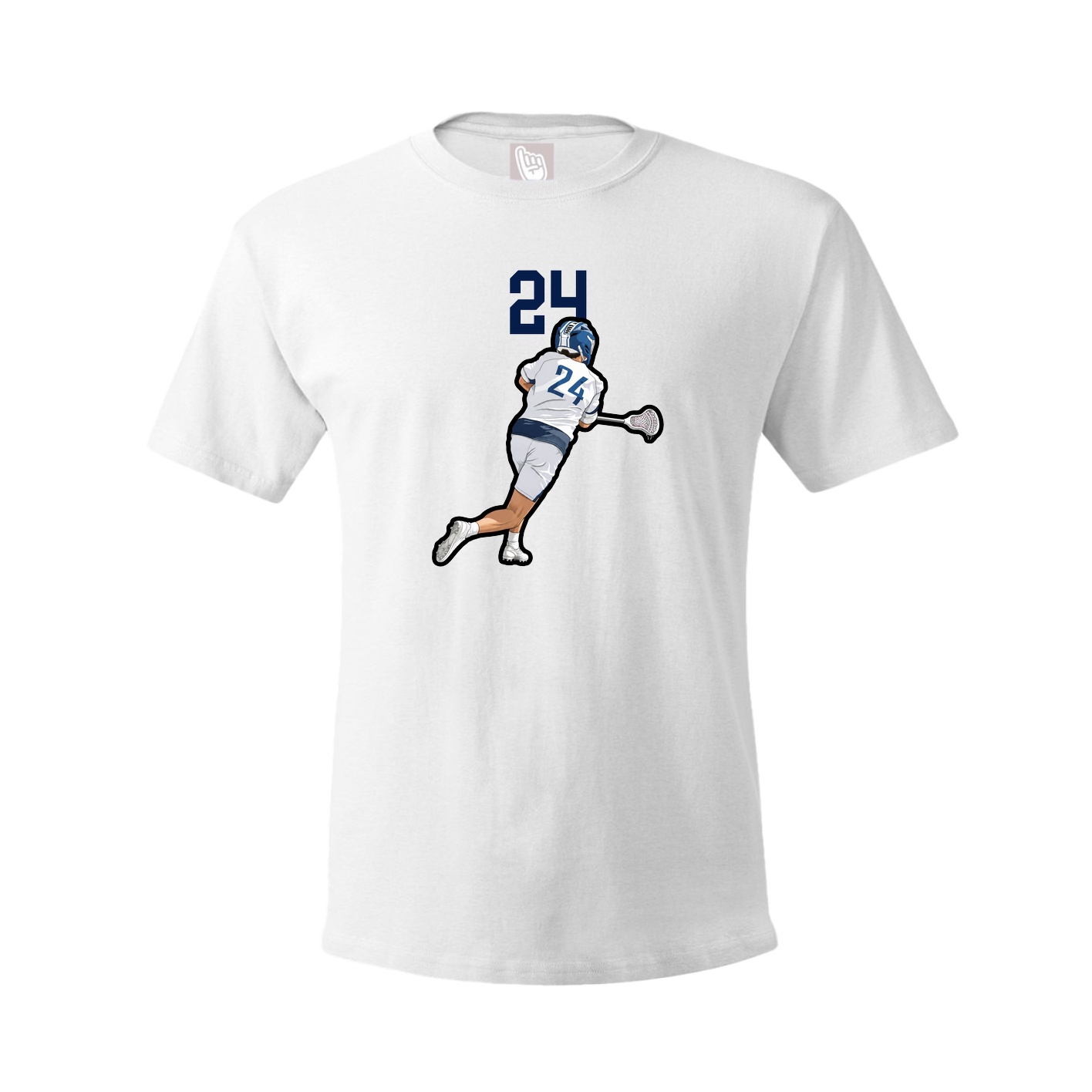 Tee — Number Top in White