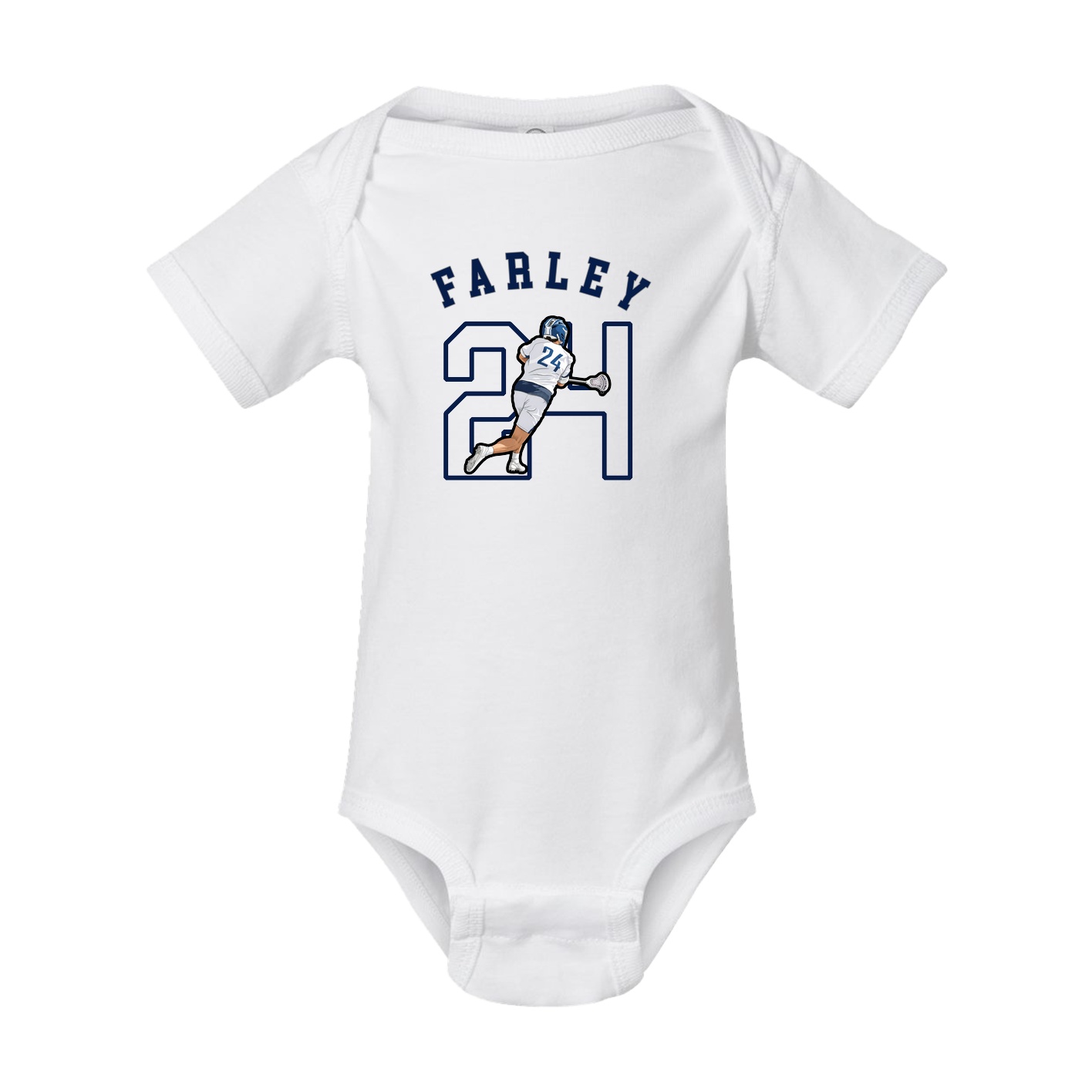 Baby Onesie — Shirsey Arch in White
