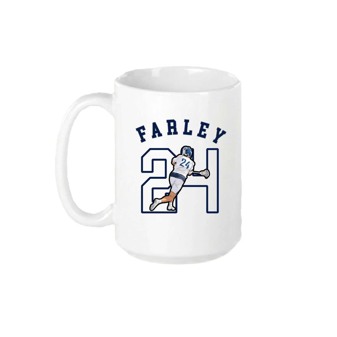 15oz Coffee Mug — Shirsey Arch in White
