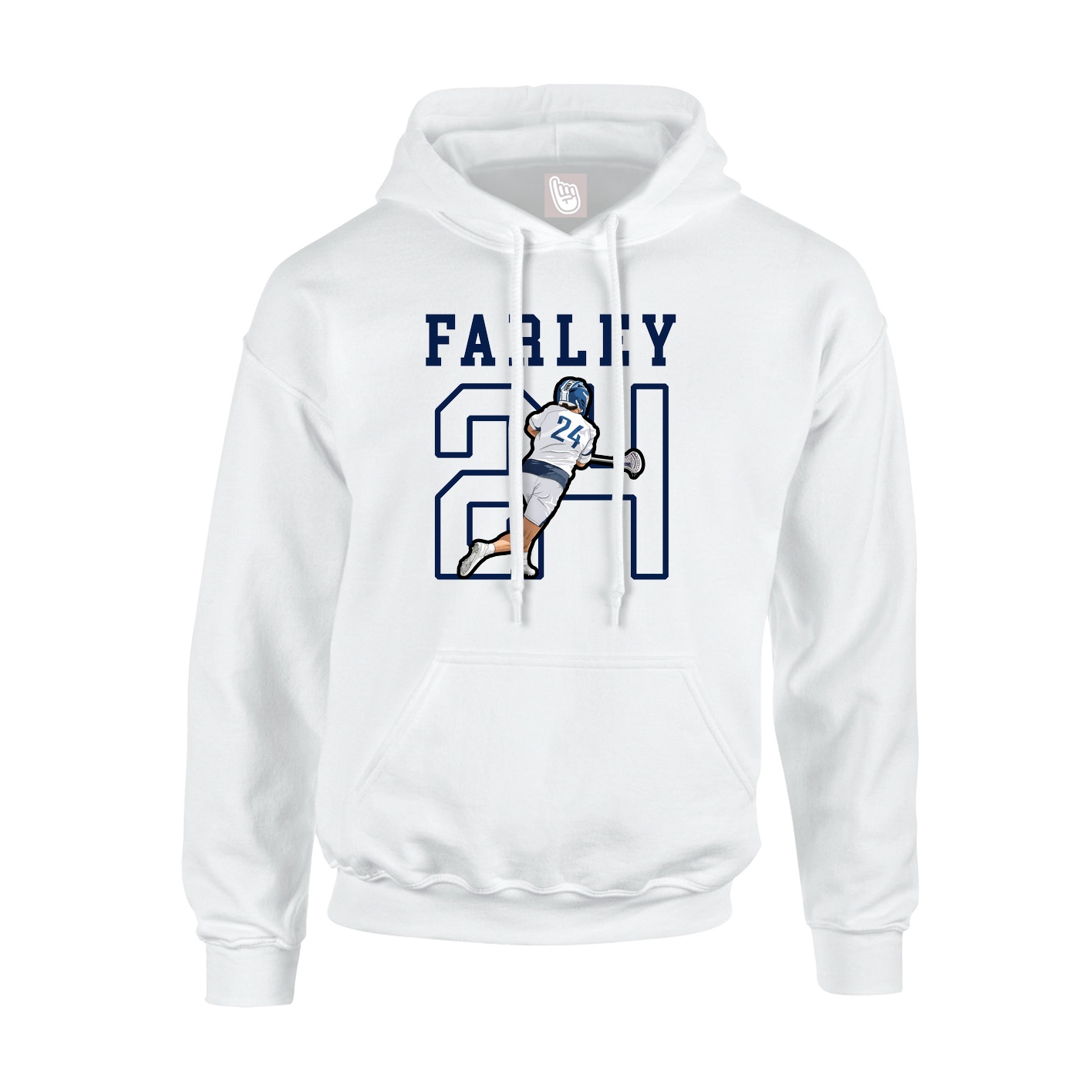 Youth Hoodie — Shirsey in White