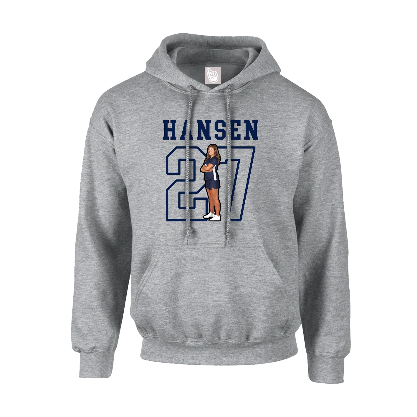 Youth Hoodie — Shirsey in Grey