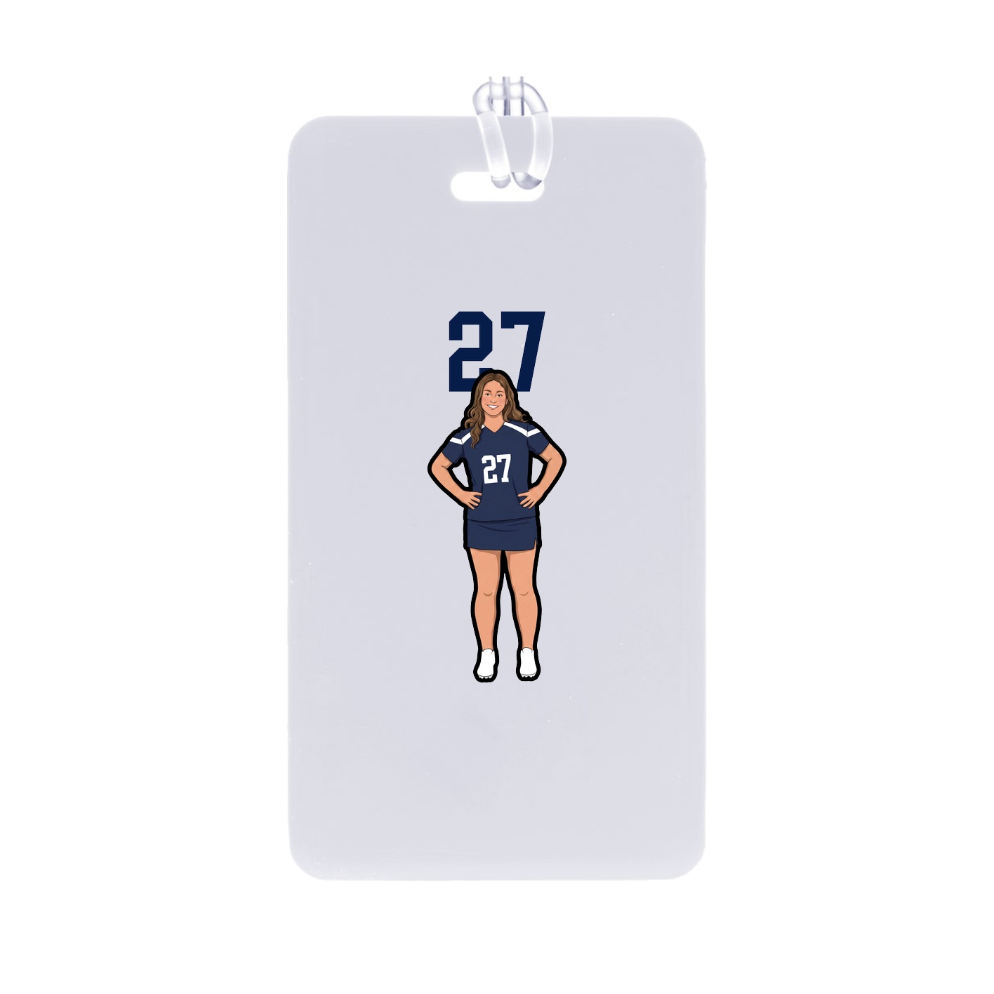 Bag Tag — Number Top in Classic
