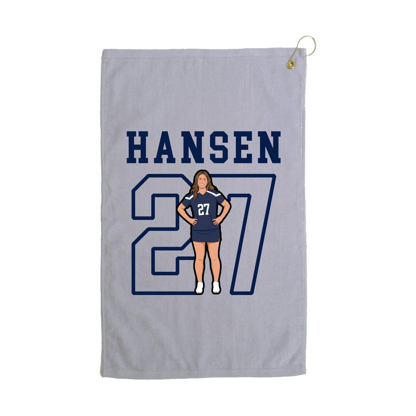 Golf Towel — Shirsey in Grey