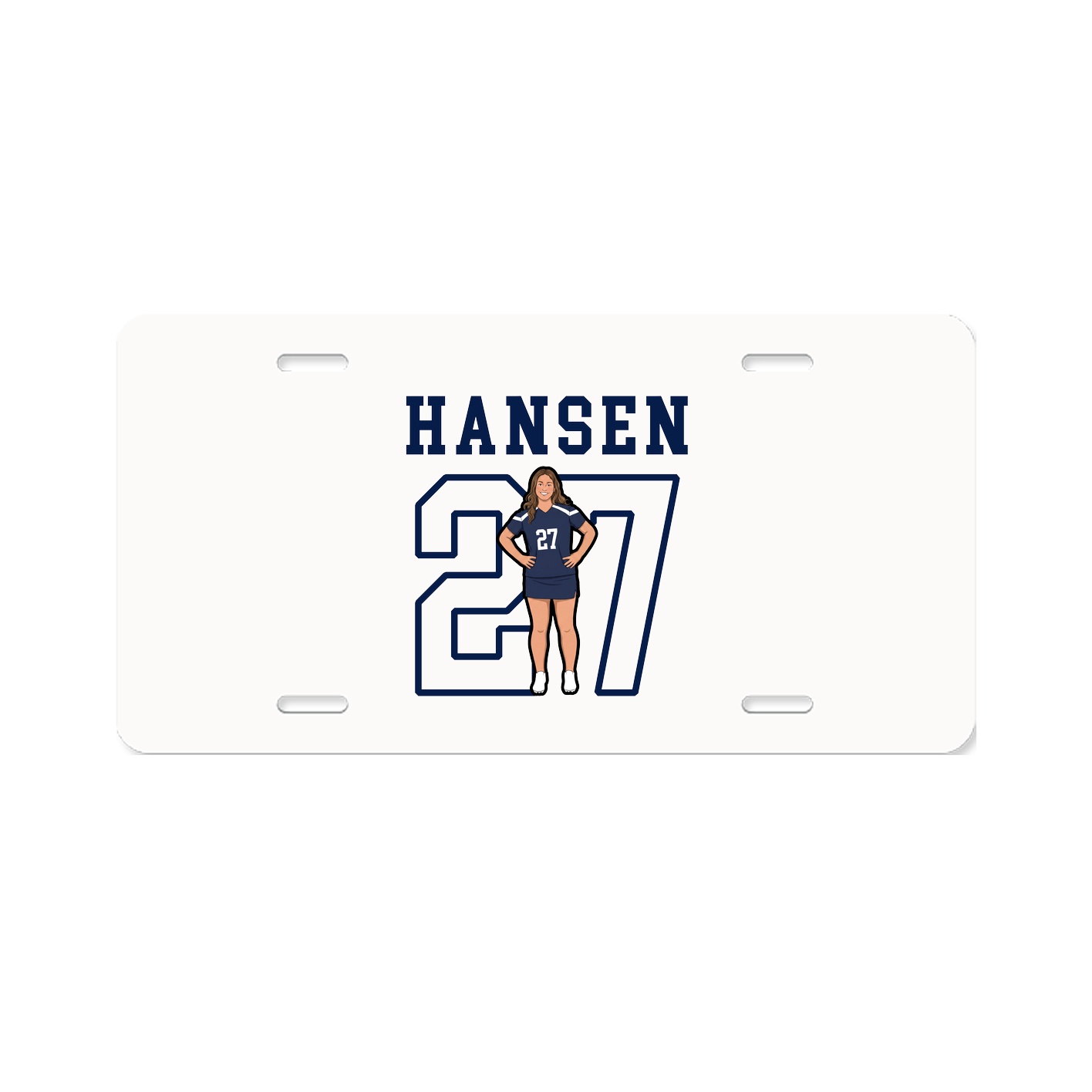 License Plate — Shirsey in Classic