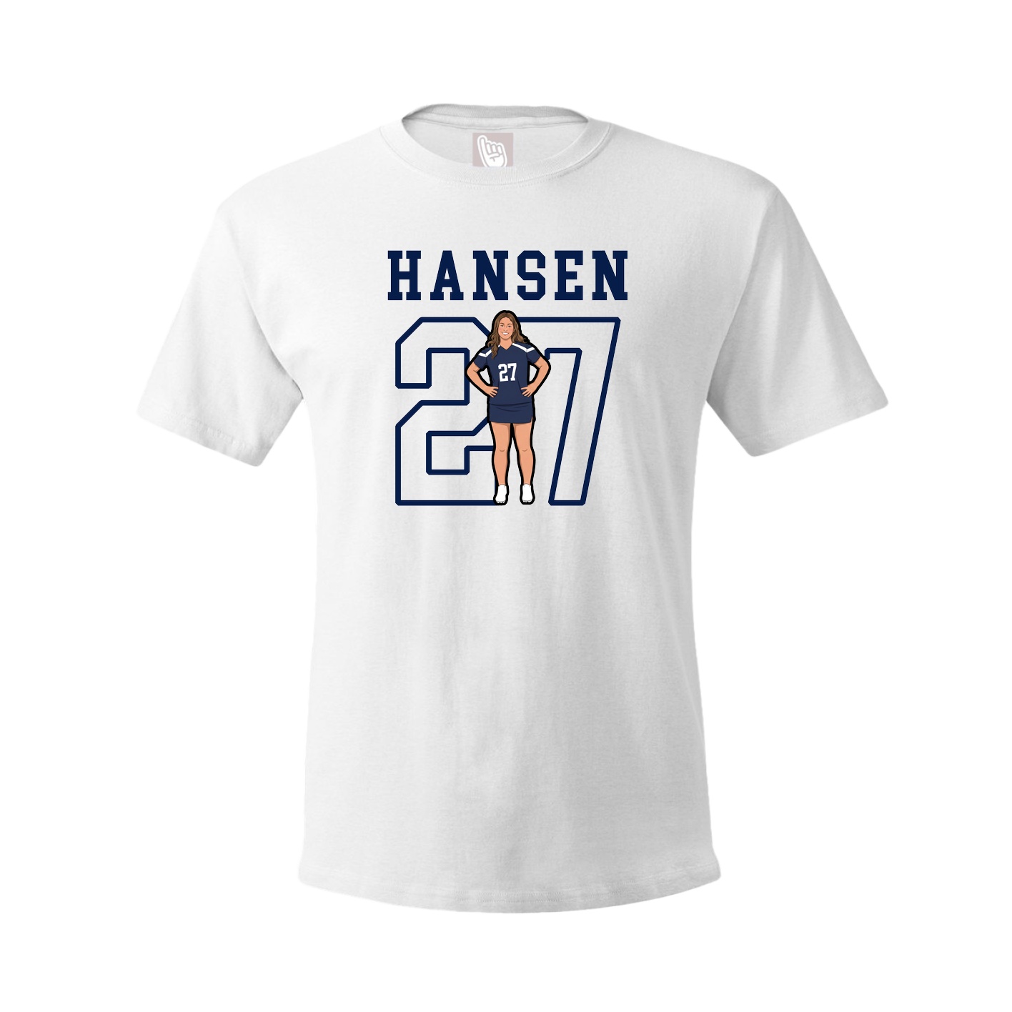 Youth Tee — Shirsey in White