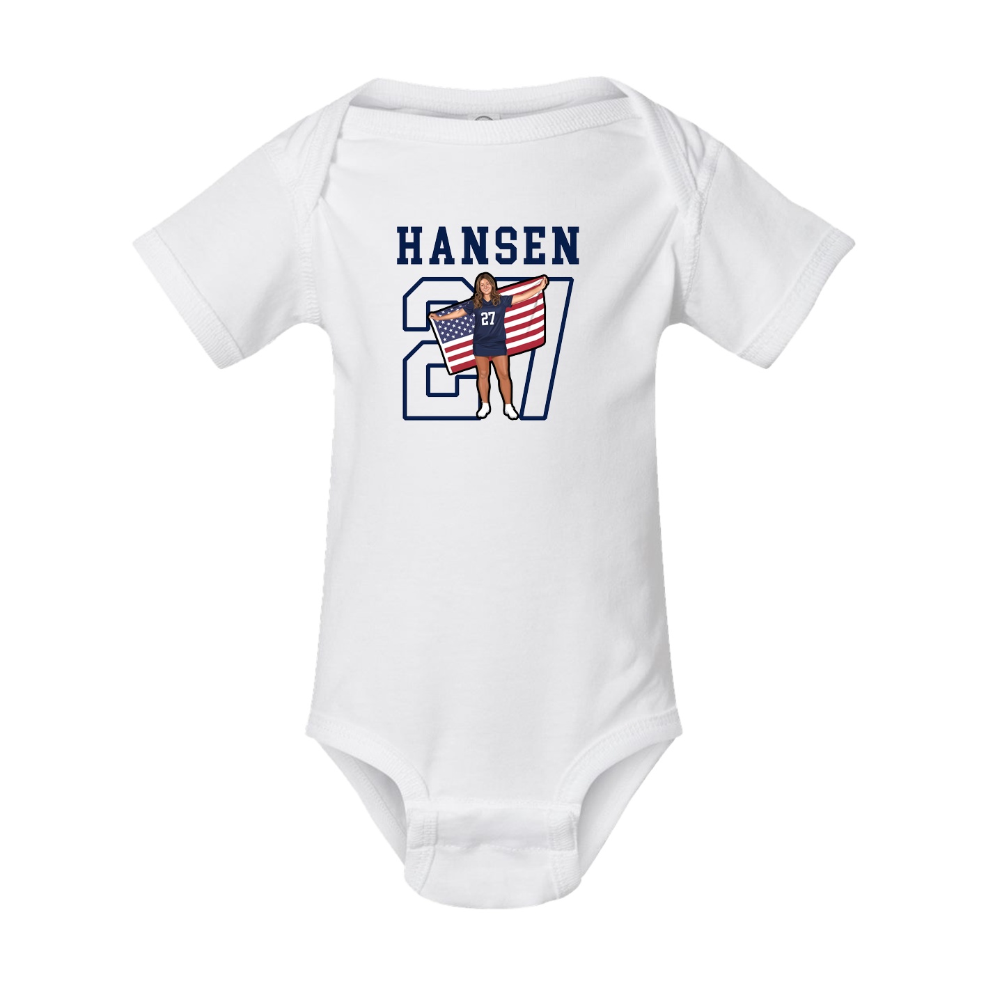 Baby Onesie — Shirsey in White