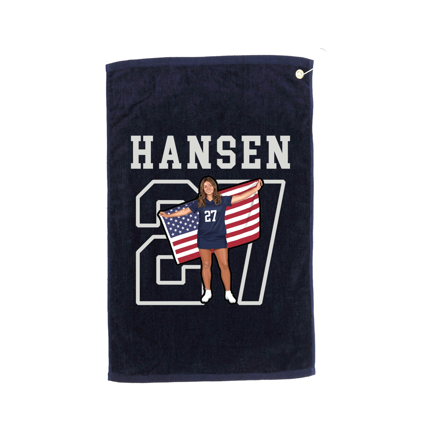 Golf Towel — Shirsey in Navy