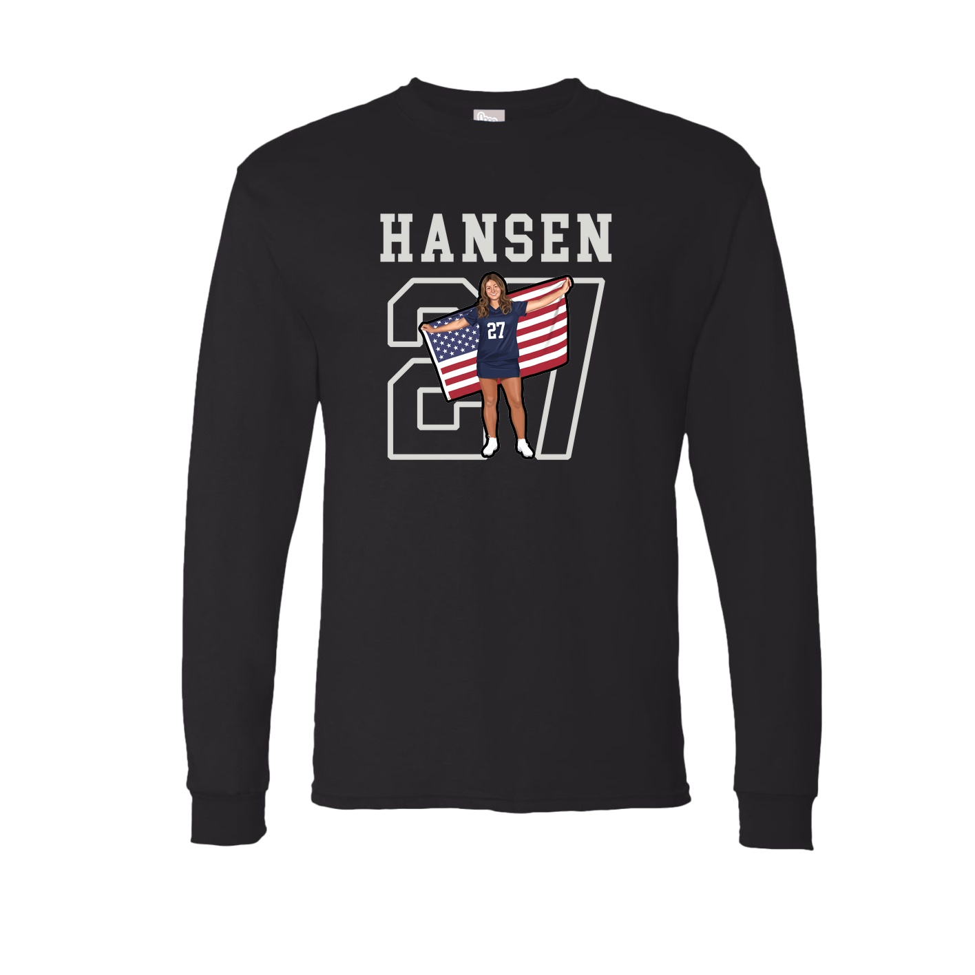 Long Sleeve Tee — Shirsey in Black