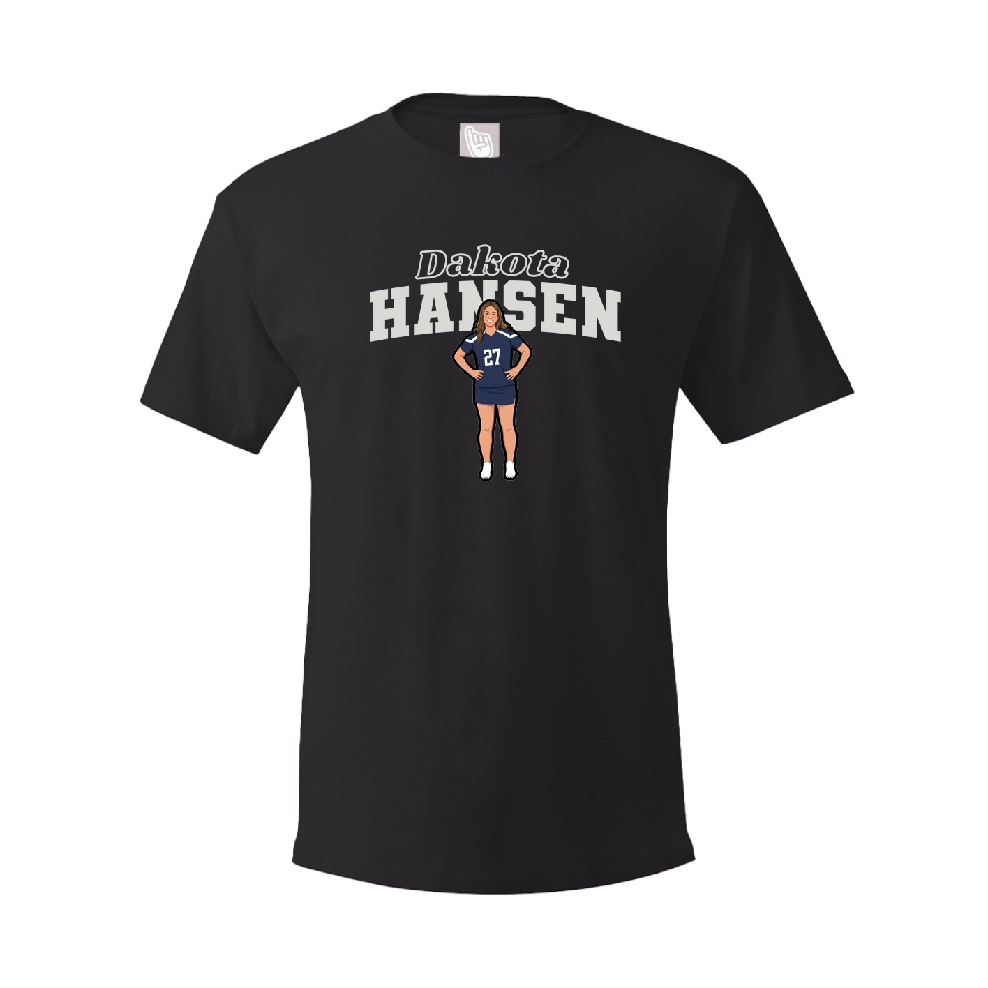 Tee — Name Arch in Black
