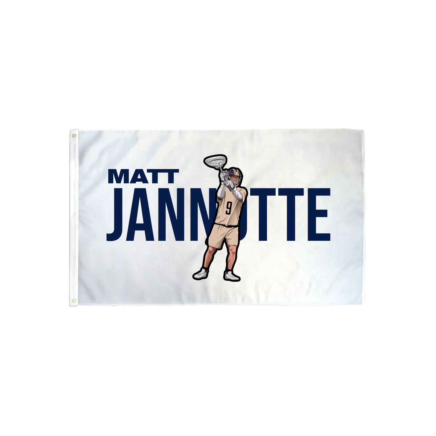 3x5 Flag — Player Name in Classic