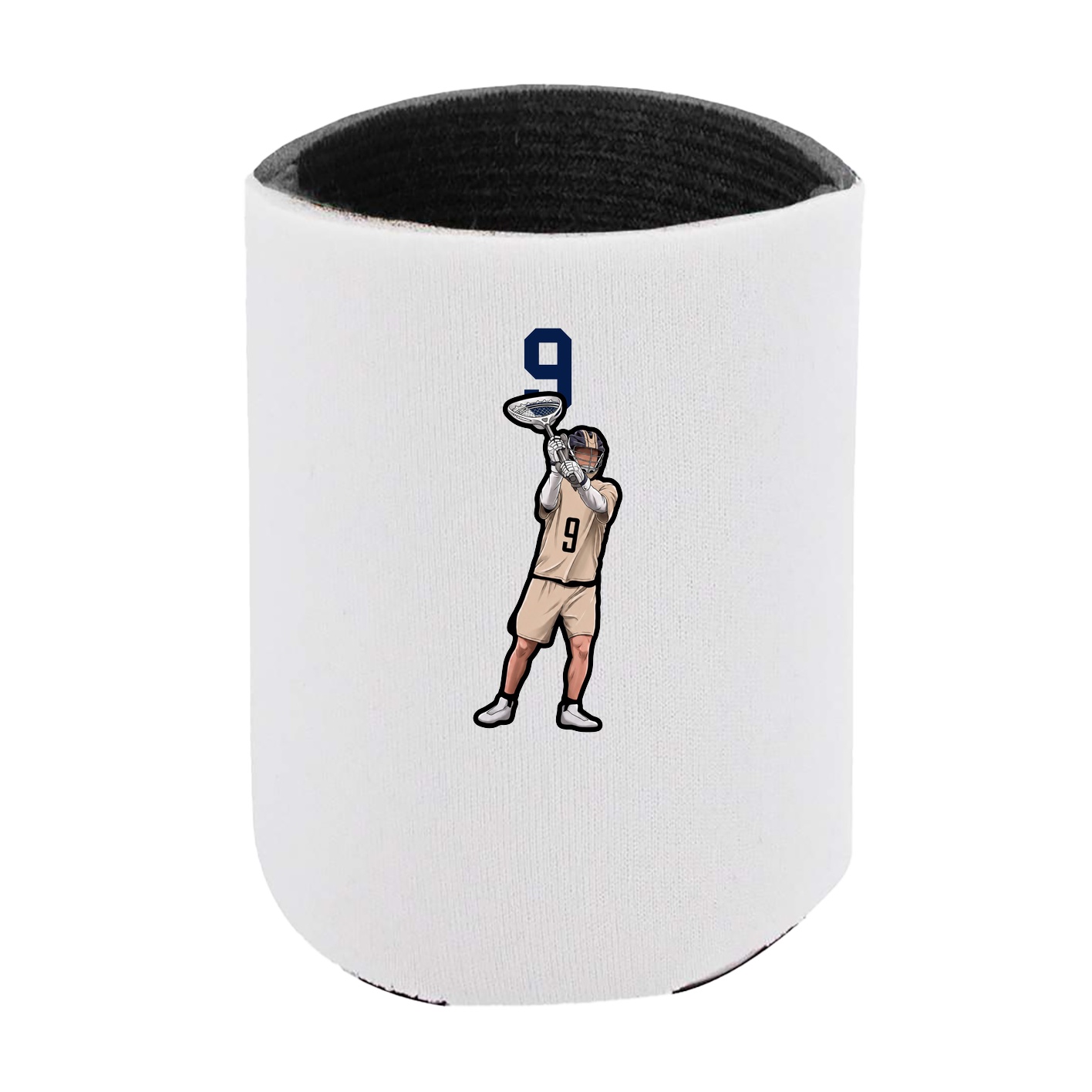 Can Holder — Number Top in White