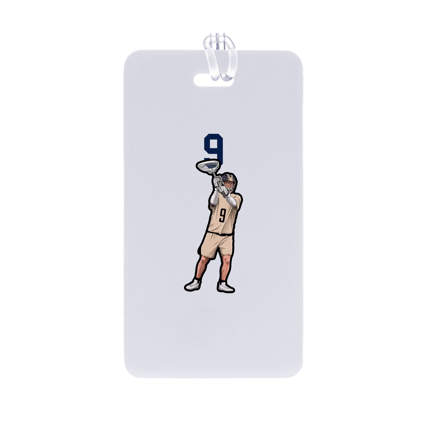 Bag Tag — Number Top in Classic