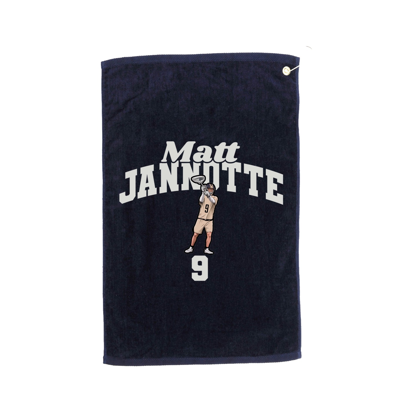Golf Towel — Signature Arch in Navy