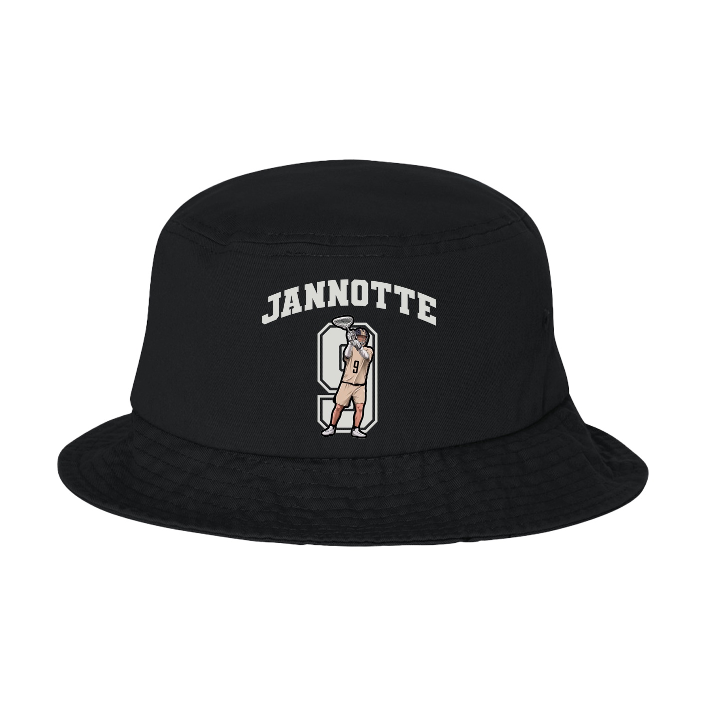 Bucket Cap — Number in Black