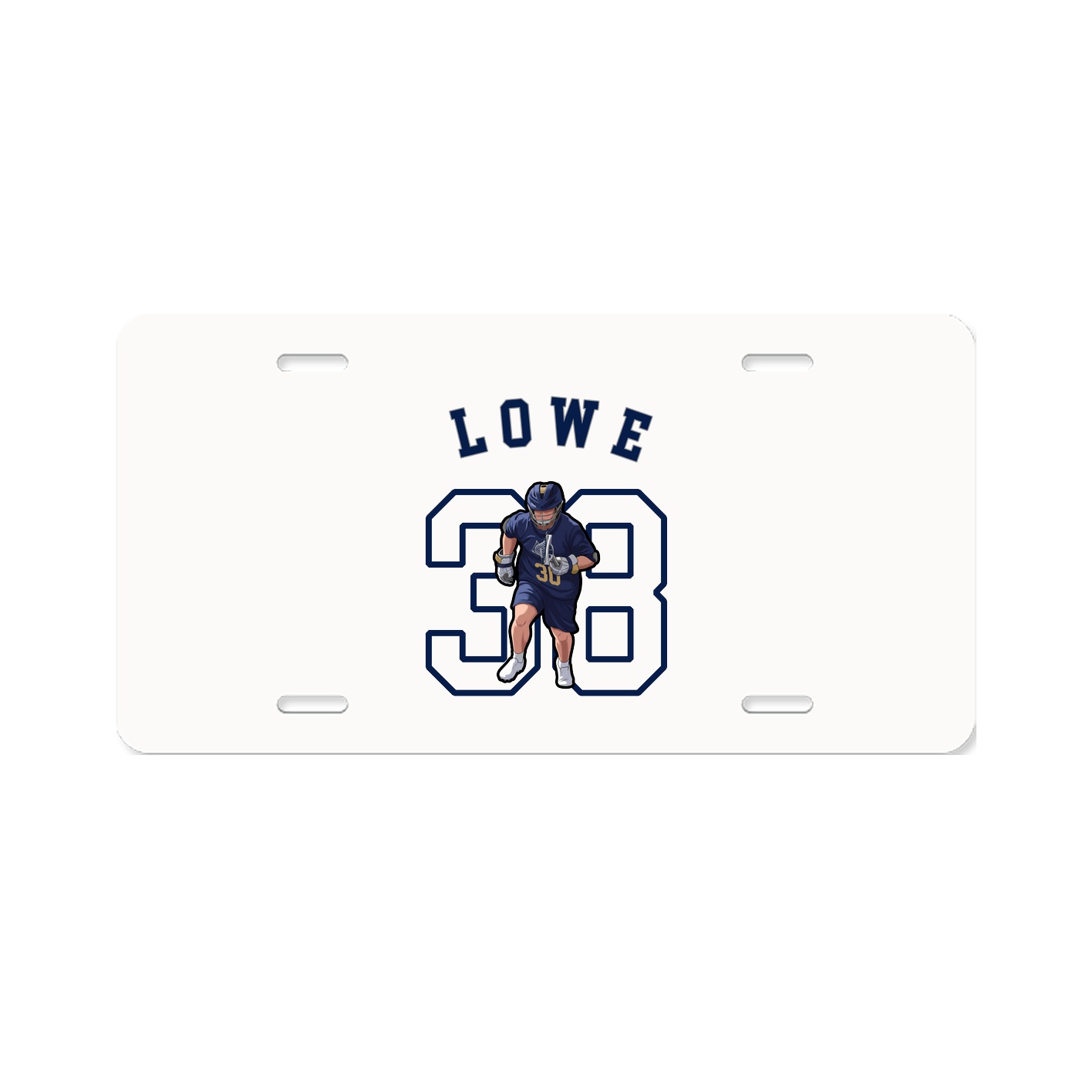 License Plate — Shirsey Arch in Classic