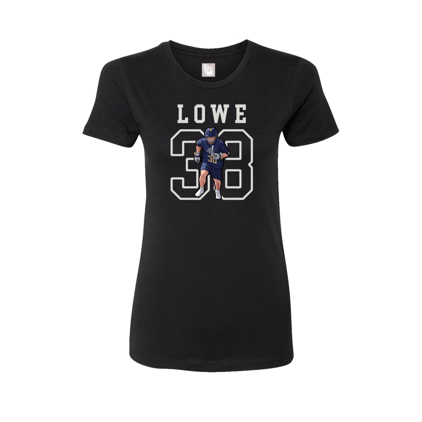Fitted Women's Tee — Shirsey in Black