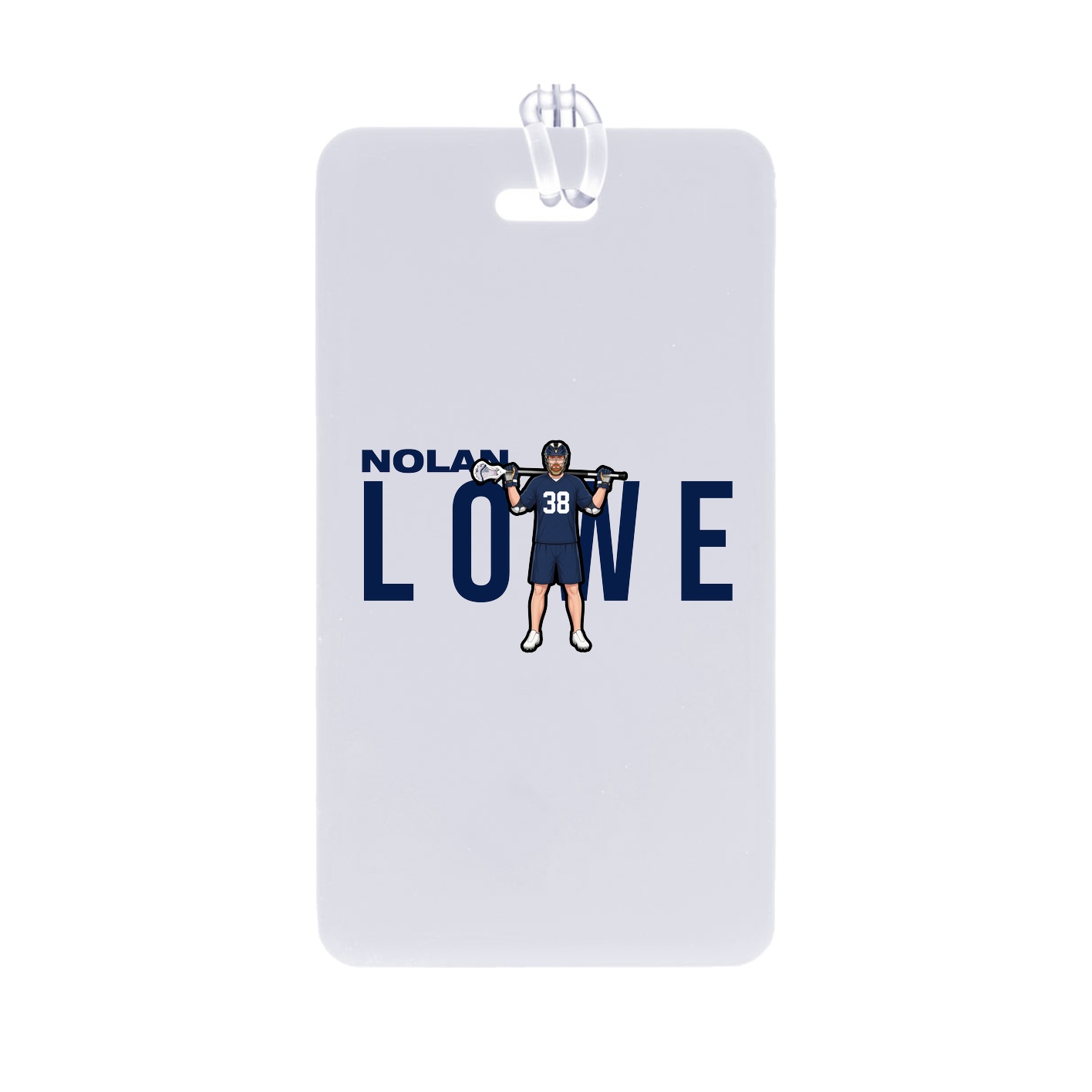 Bag Tag — Player Name in Classic