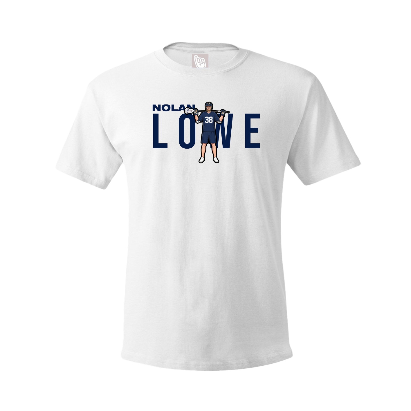 Youth Tee — Player Name in White