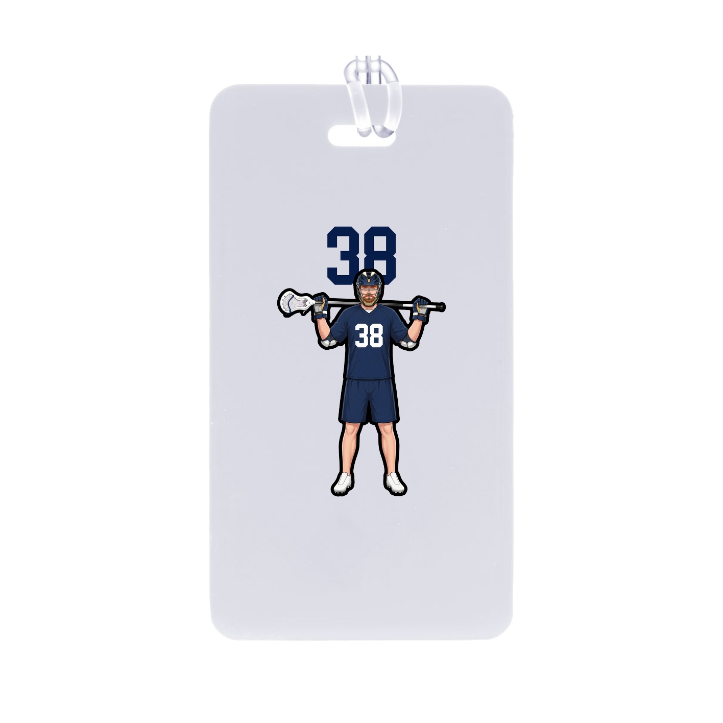 Bag Tag — Number Top in Classic