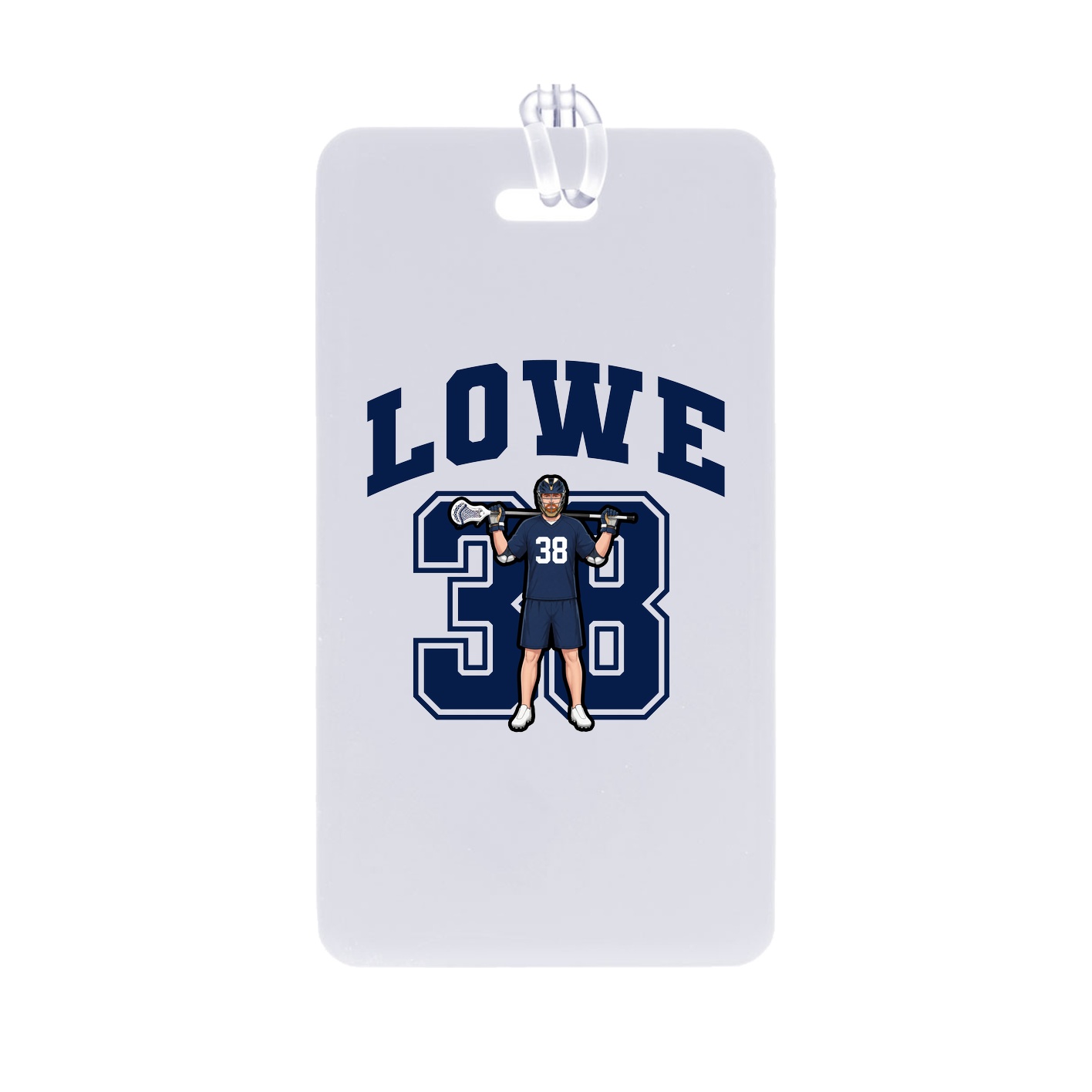 Bag Tag — Number in Classic