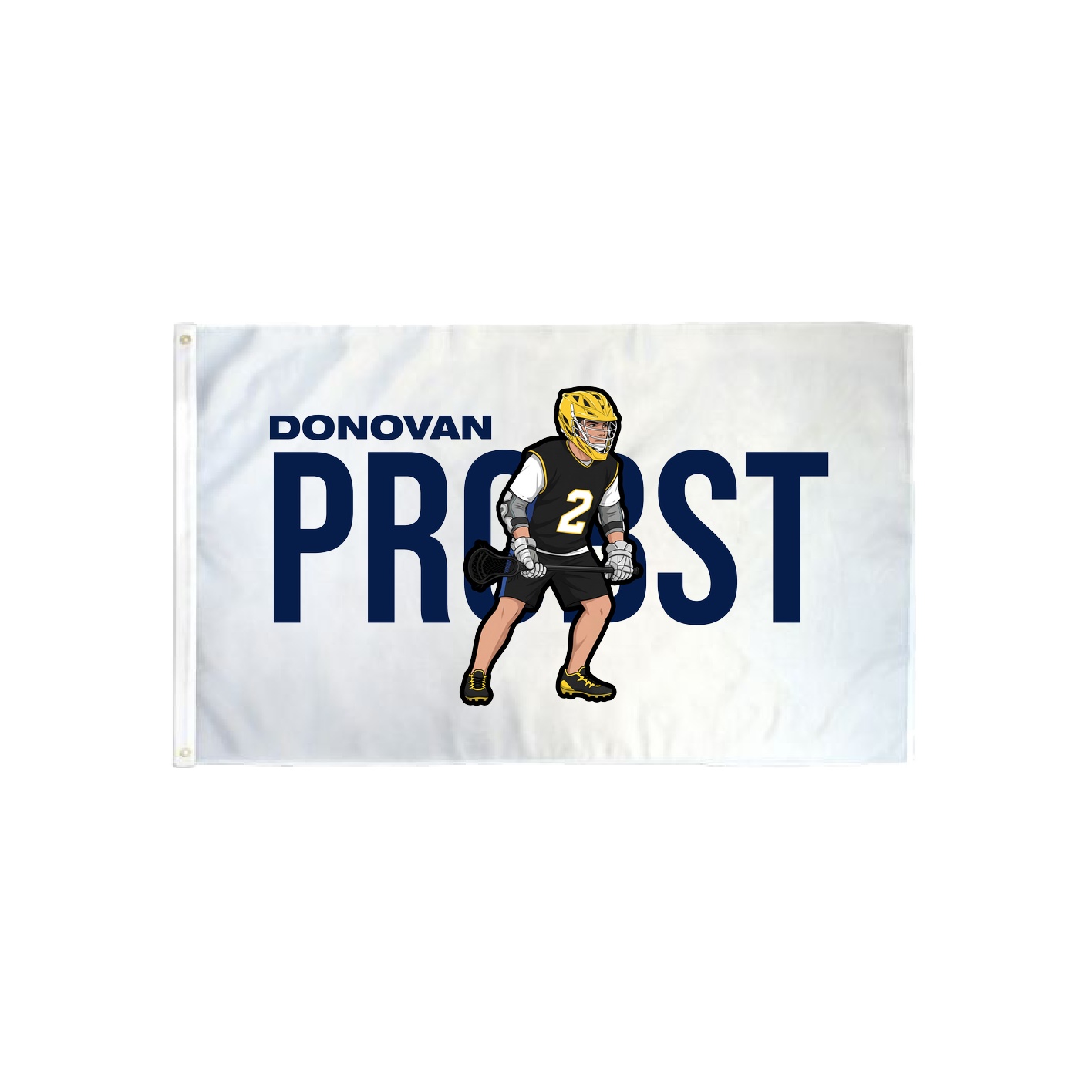 3x5 Flag — Player Name in Classic
