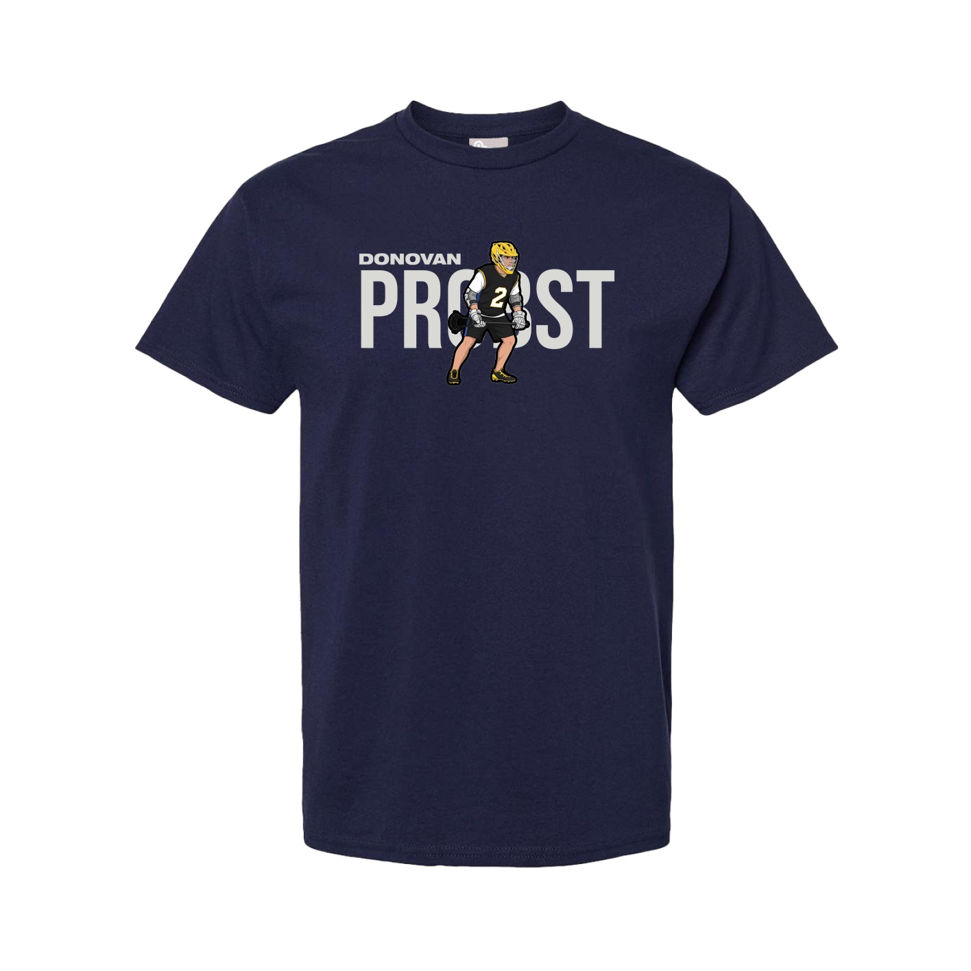 Youth Tee — Player Name in Navy