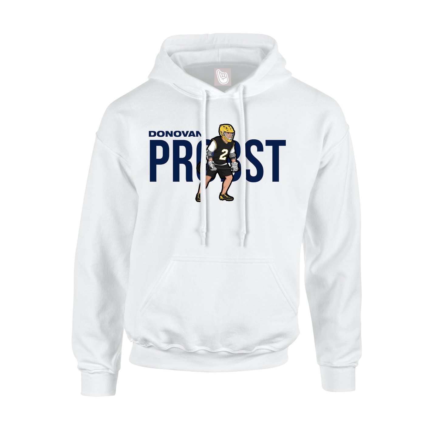 Hoodie — Player Name in White