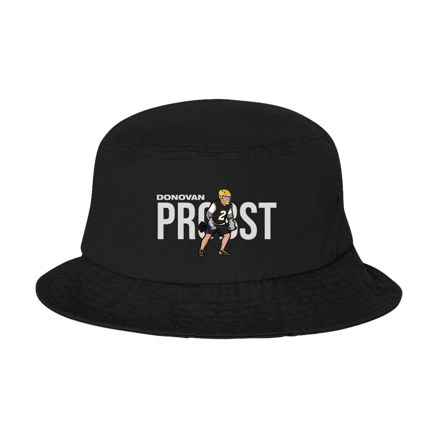 Bucket Cap — Player Name in Black