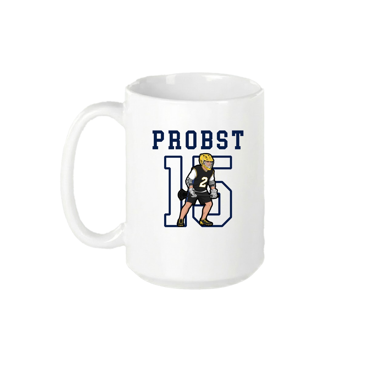 15oz Coffee Mug — Shirsey in White