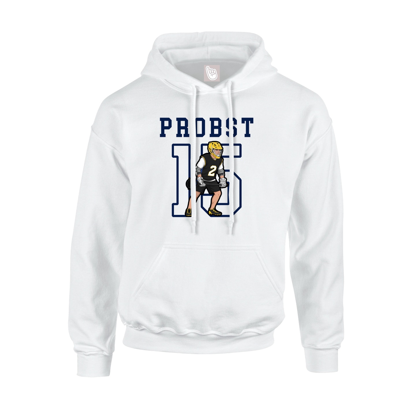 Youth Hoodie — Shirsey in White