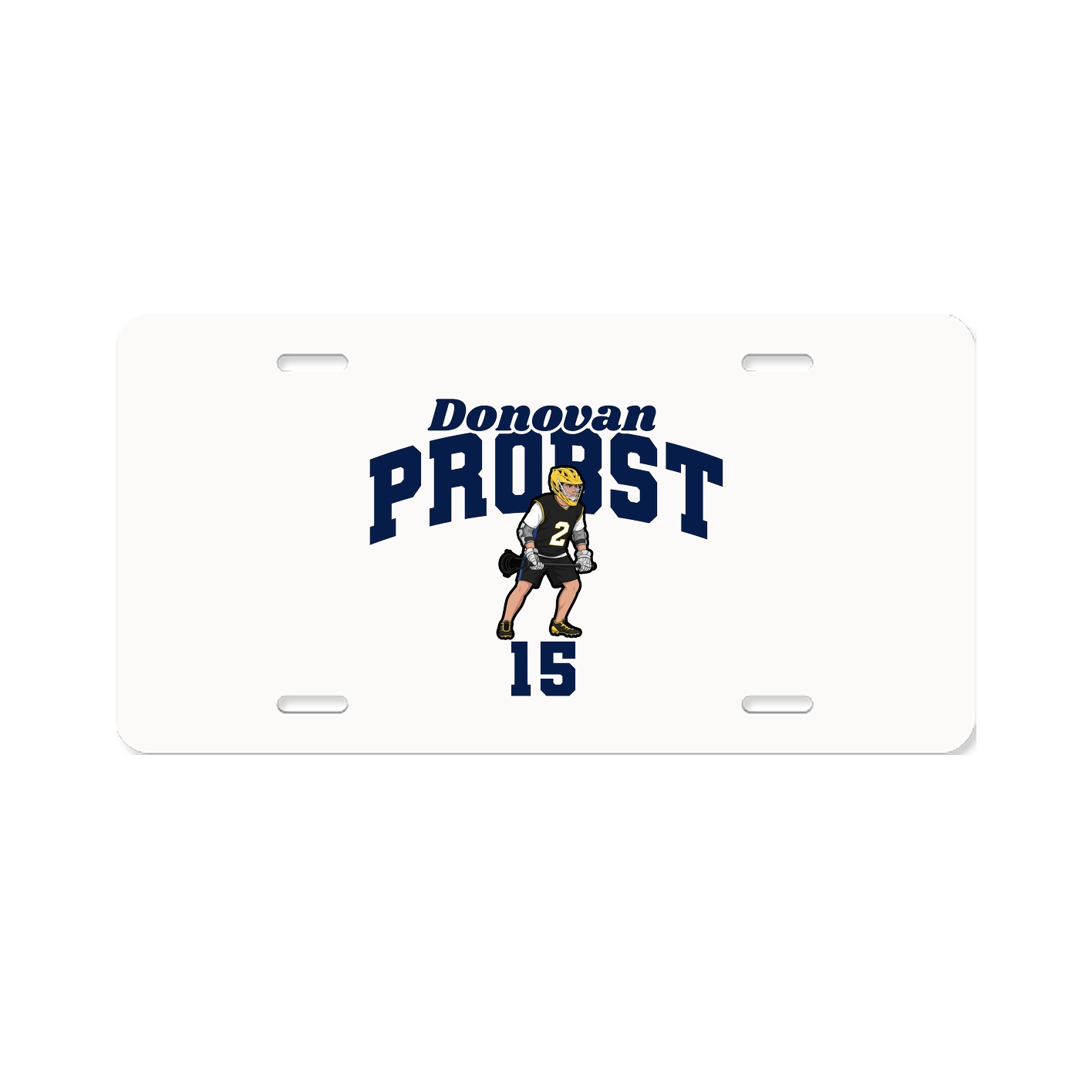 License Plate — Signature Arch in Classic