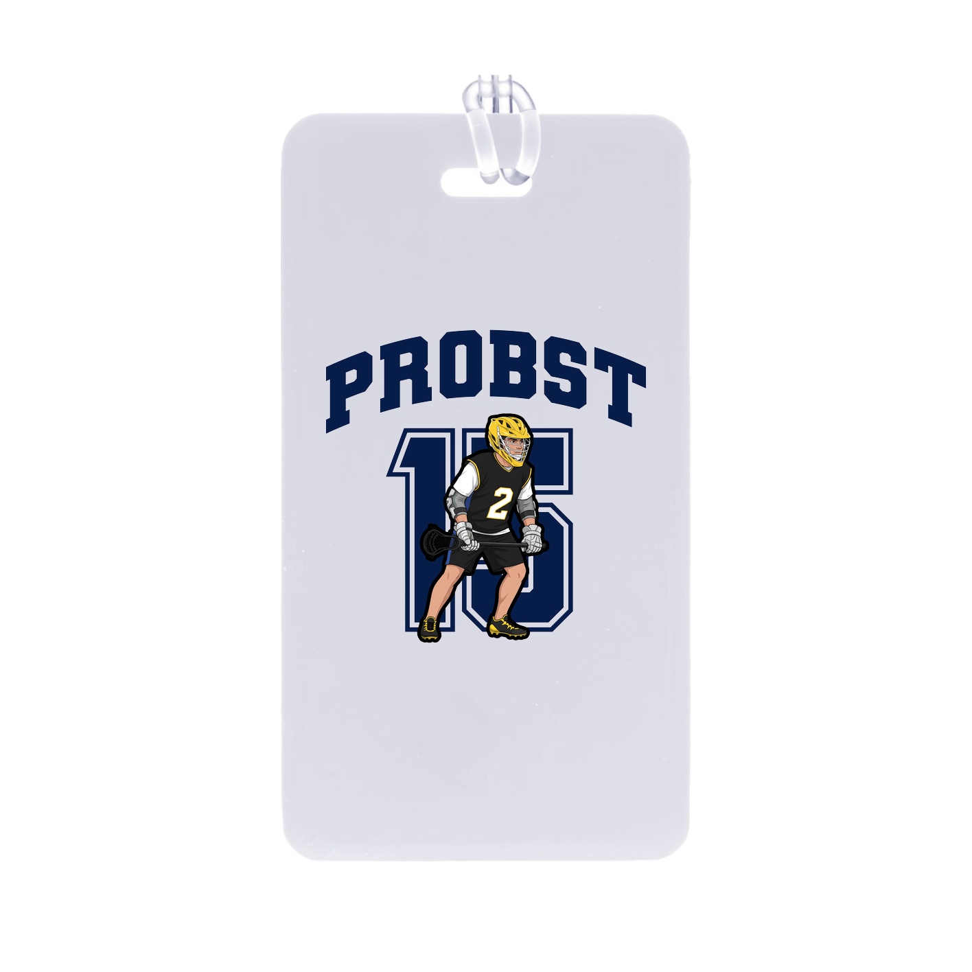 Bag Tag — Number in Classic