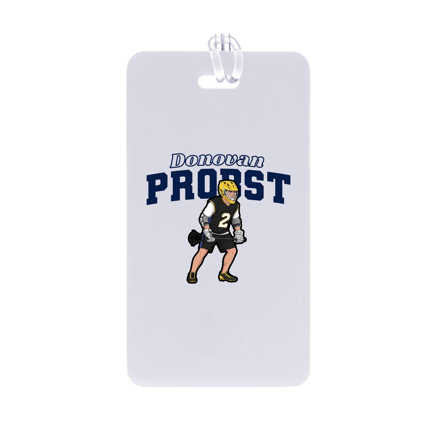 Bag Tag — Name Arch in Classic