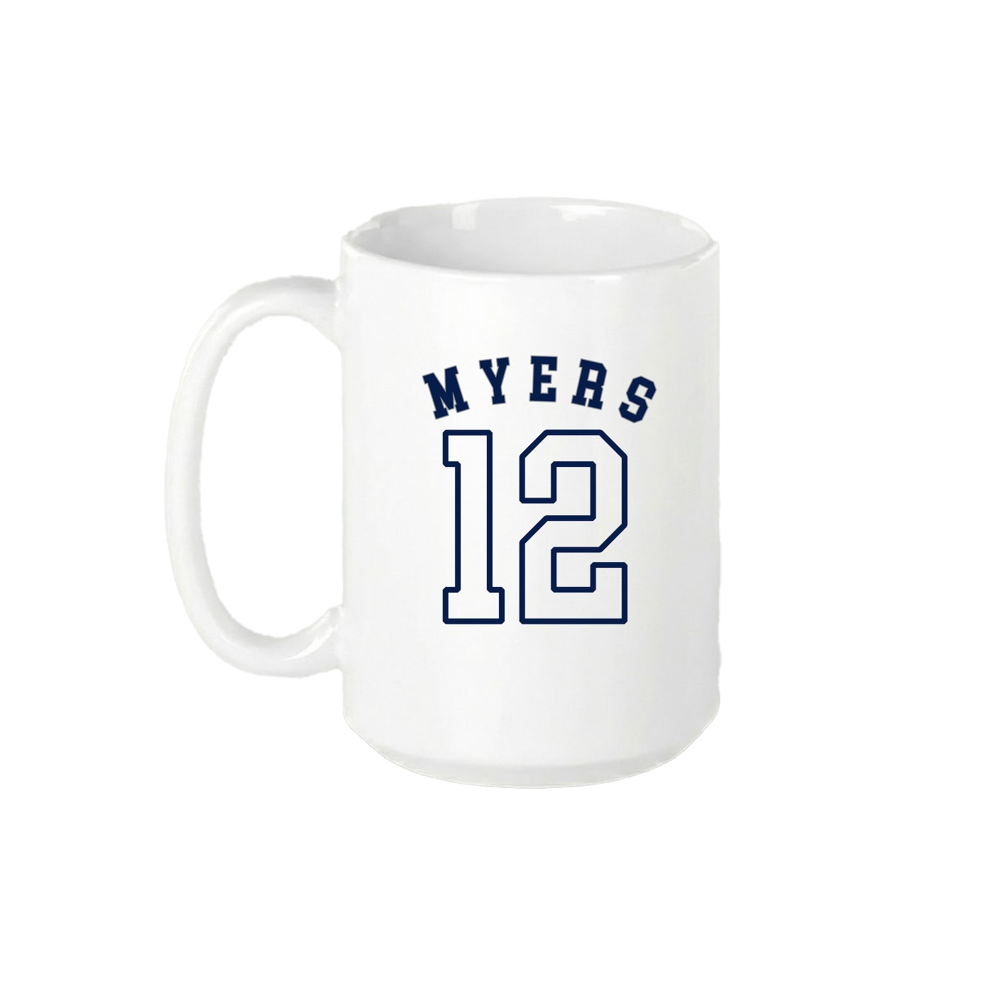 15oz Coffee Mug — Shirsey Arch in White