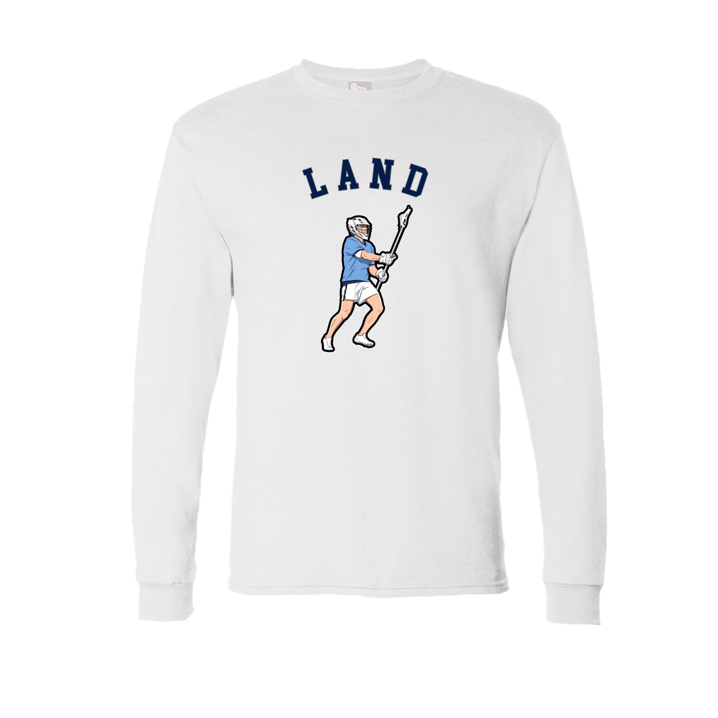 Long Sleeve Tee — Shirsey Arch in White
