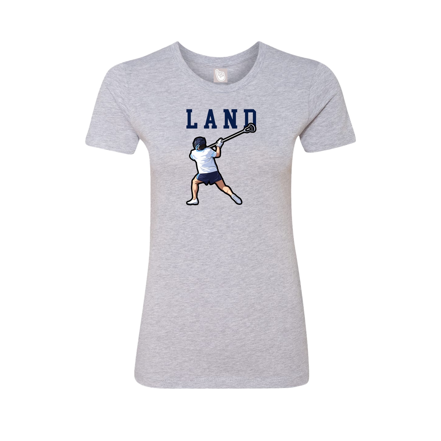 Fitted Women's Tee — Shirsey in Grey