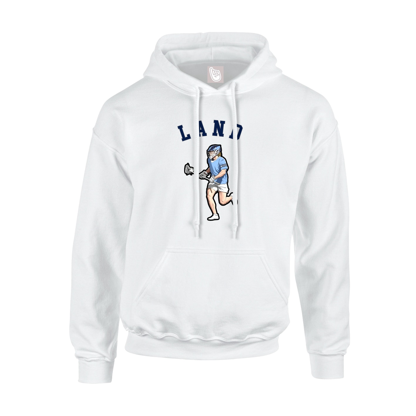 Youth Hoodie — Shirsey Arch in White