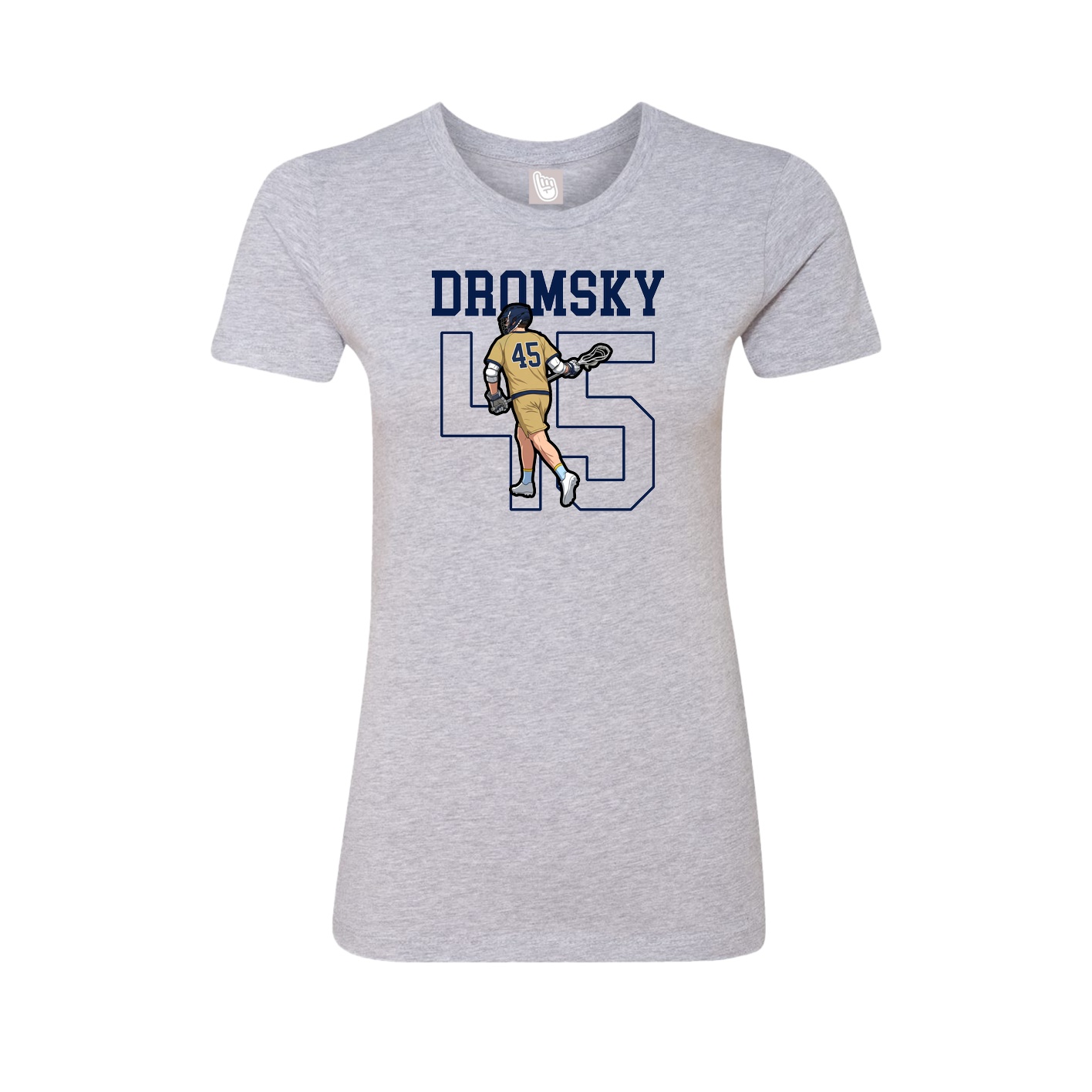 Fitted Women's Tee — Shirsey in Grey
