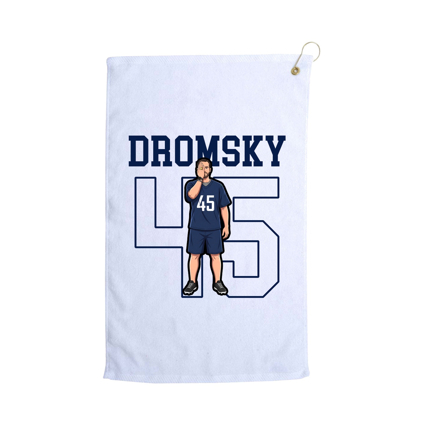 Terry Velour Golf Towel
