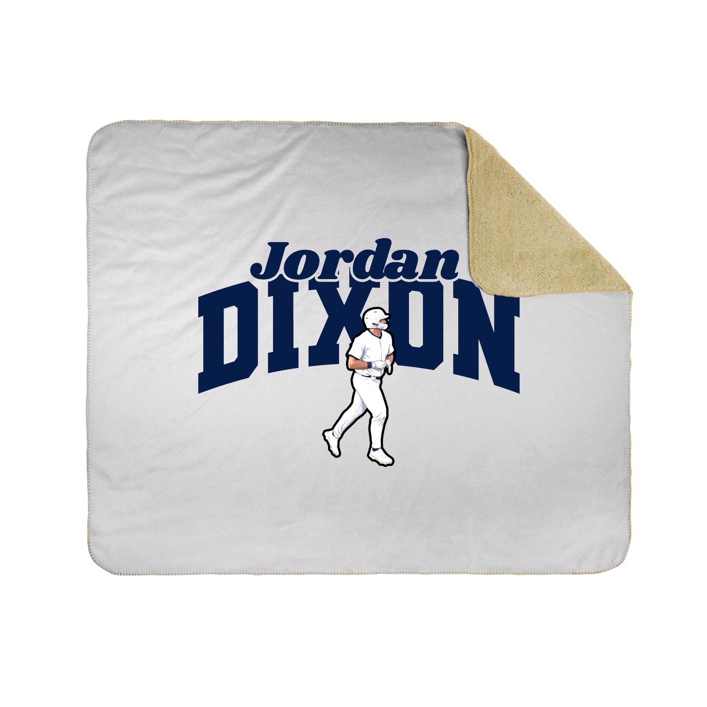 Throw Blanket — Signature Arch in White