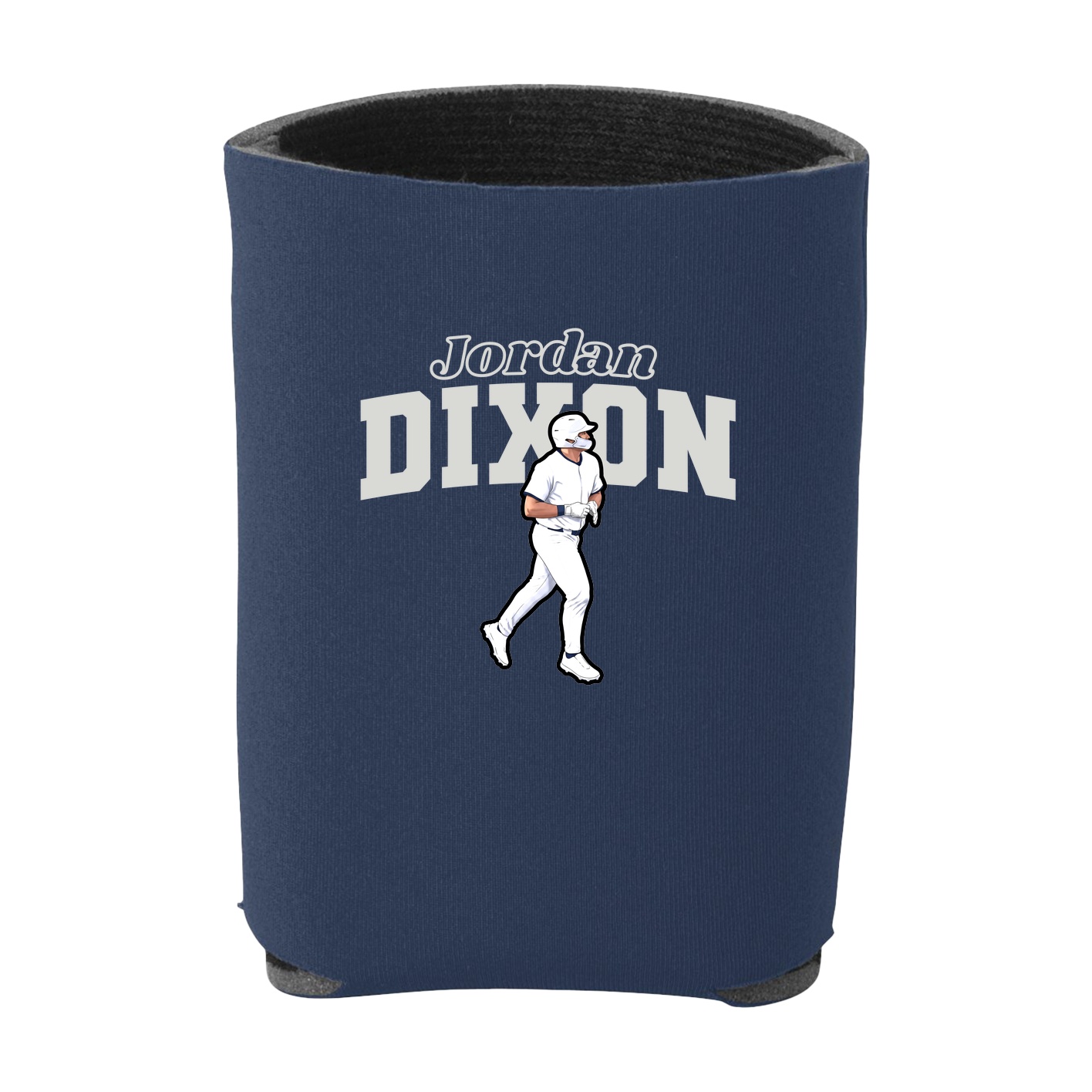 Can Holder — Name Arch in Navy