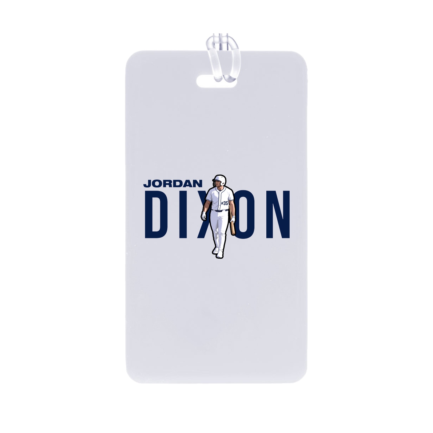 Bag Tag — Player Name in Classic