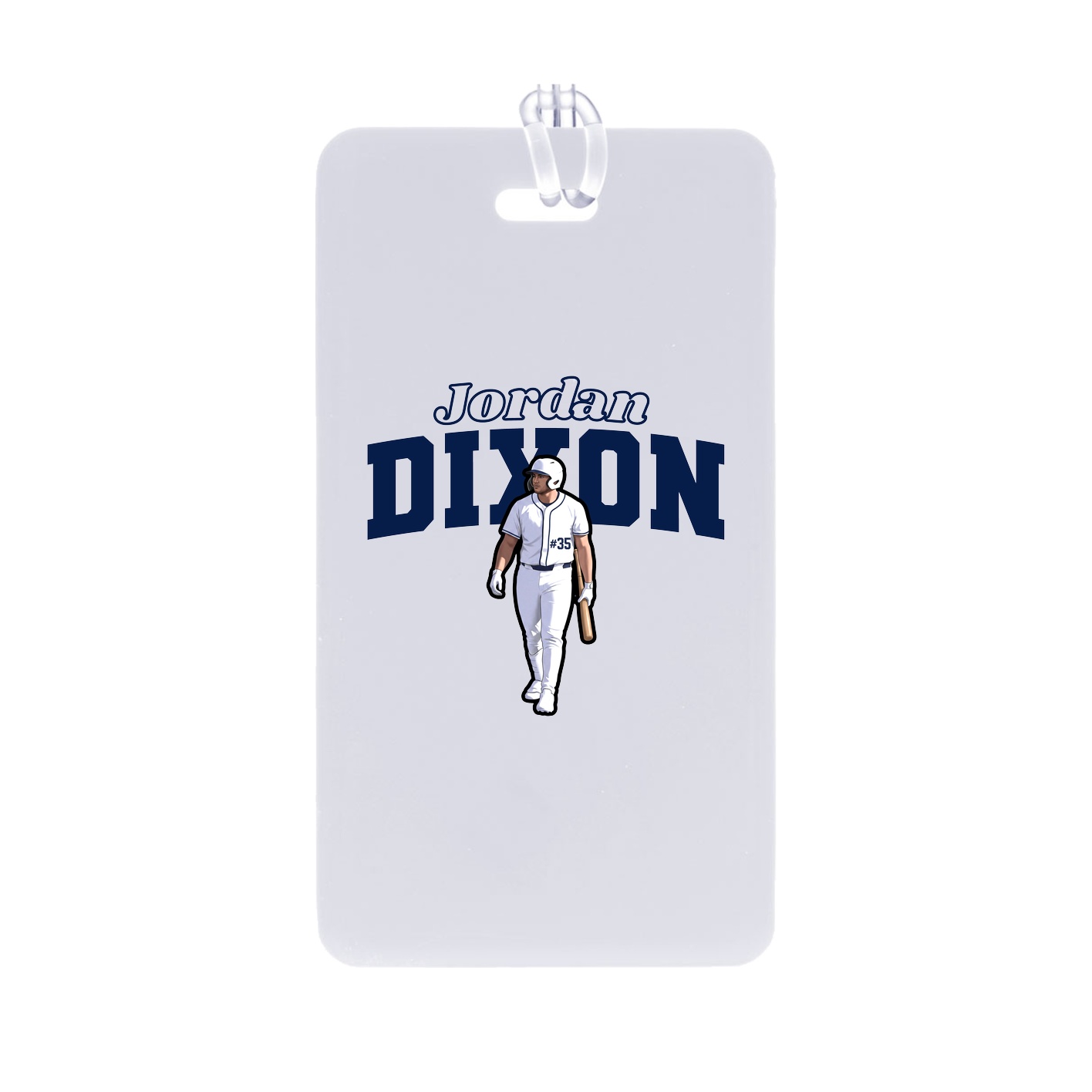 Bag Tag — Name Arch in Classic