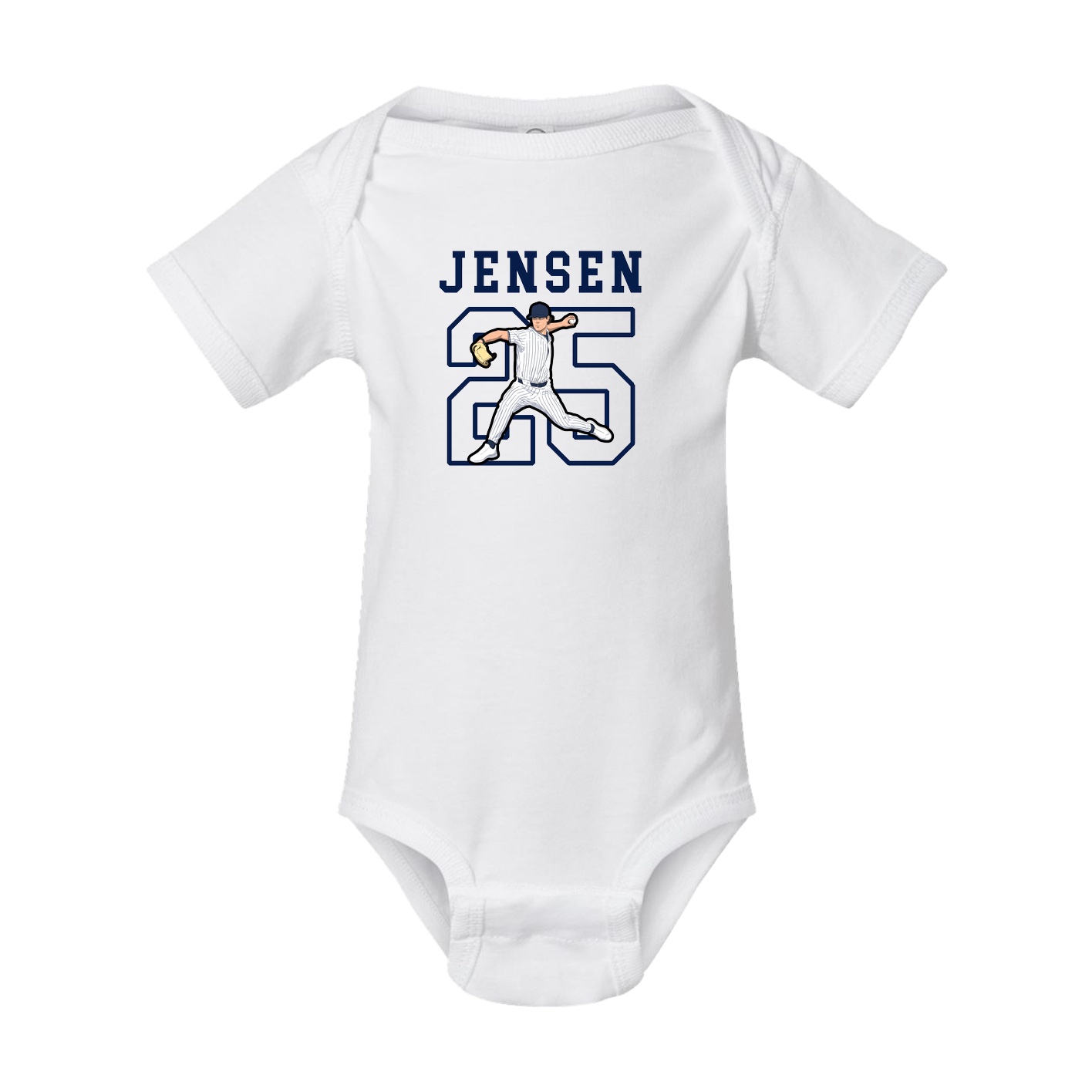 Baby Onesie — Shirsey in White