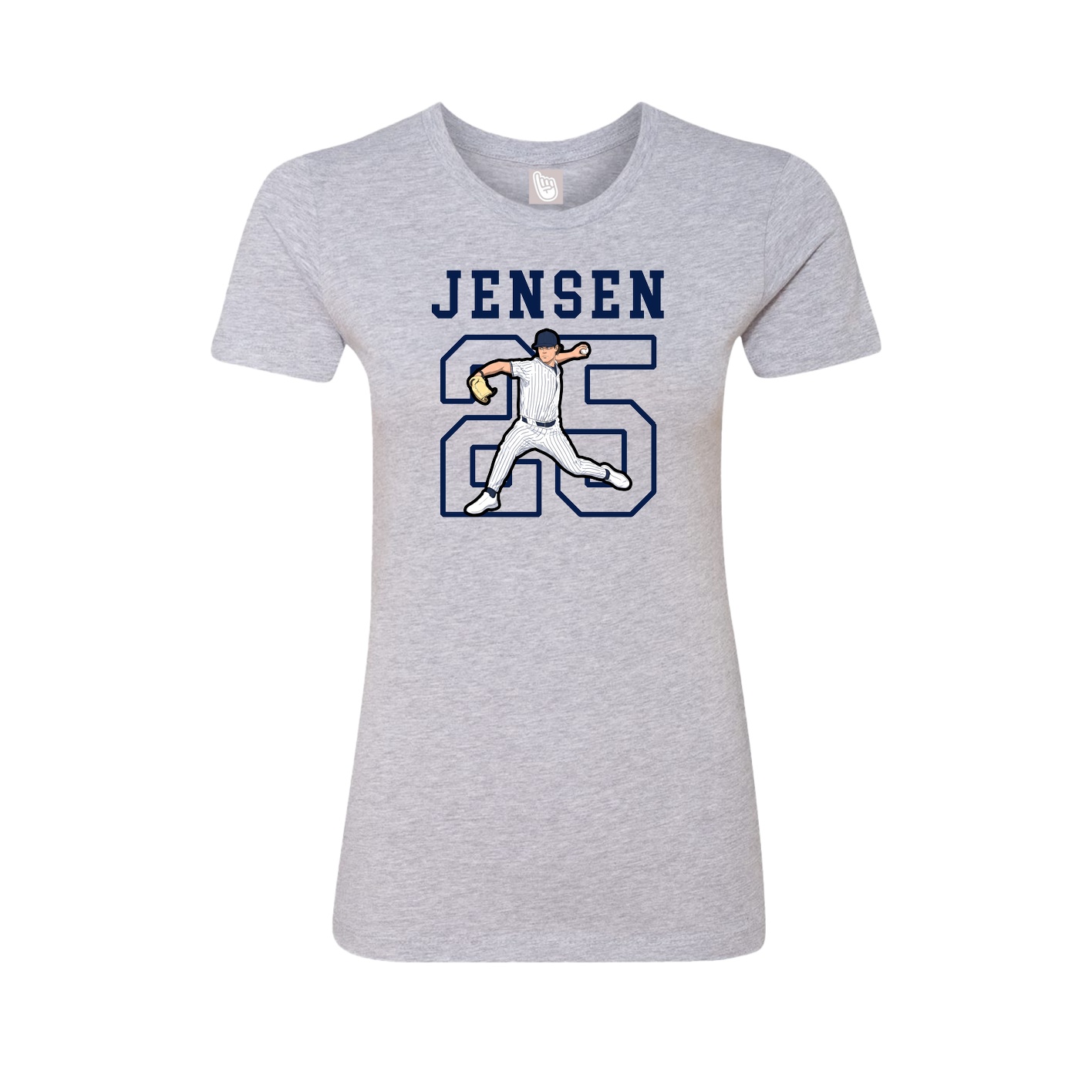 Fitted Women's Tee — Shirsey in Grey