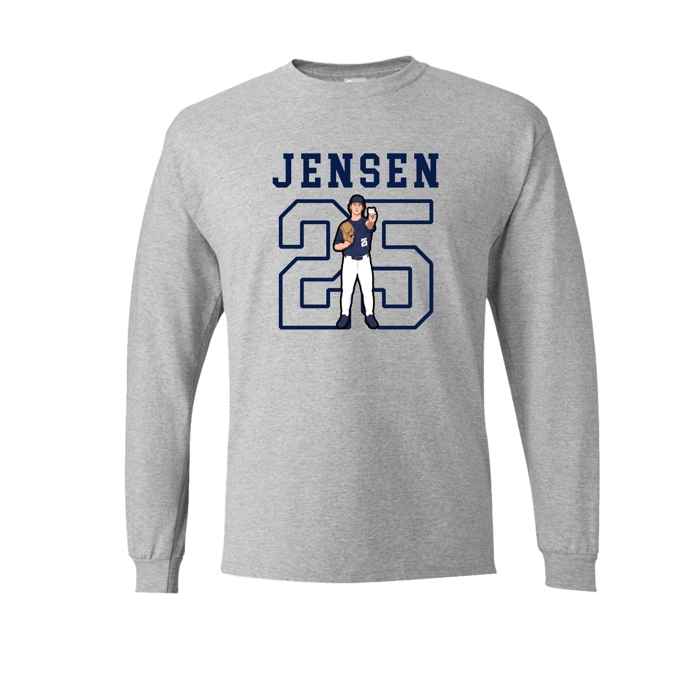 Long Sleeve Tee — Shirsey in Grey