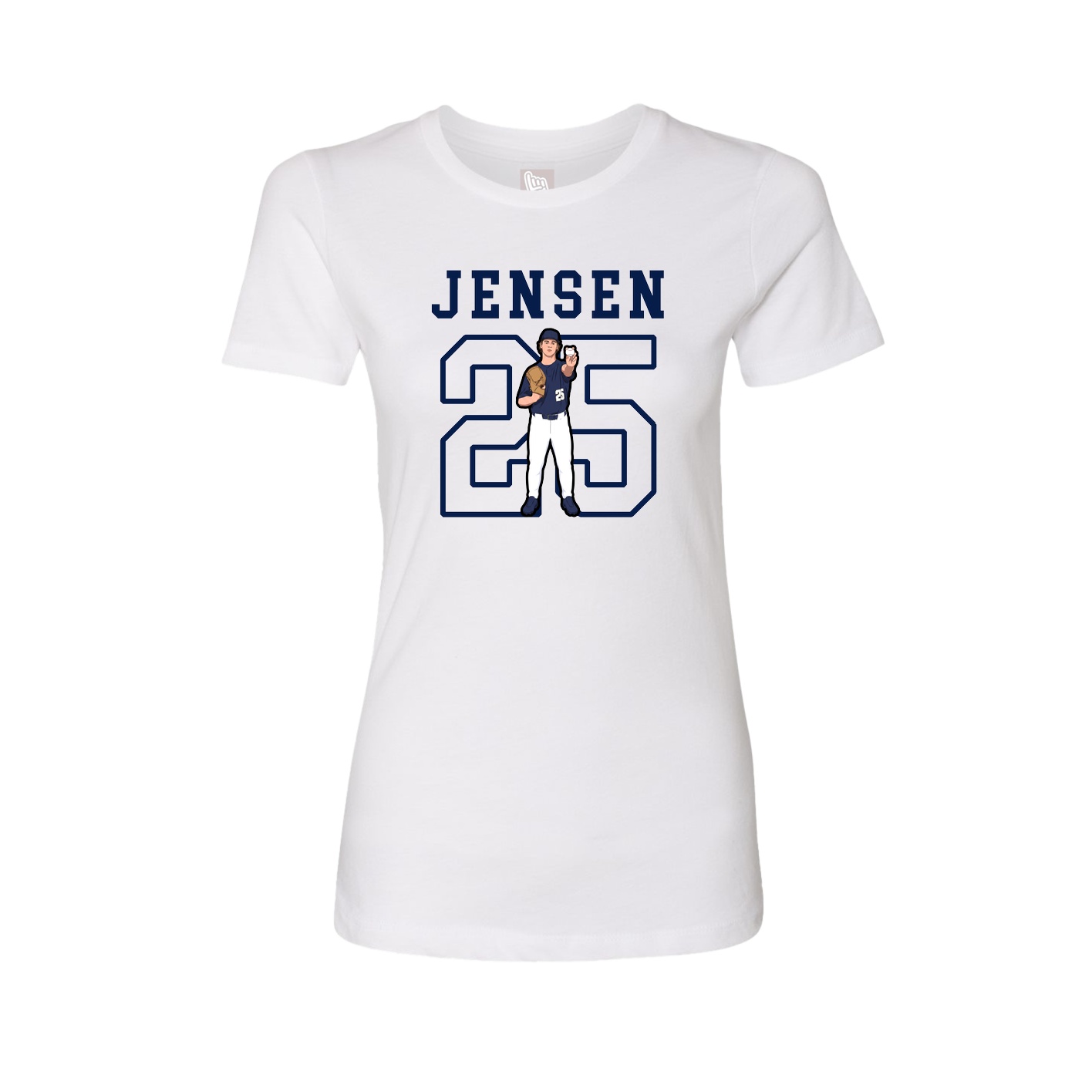 Fitted Women's Tee — Shirsey in White